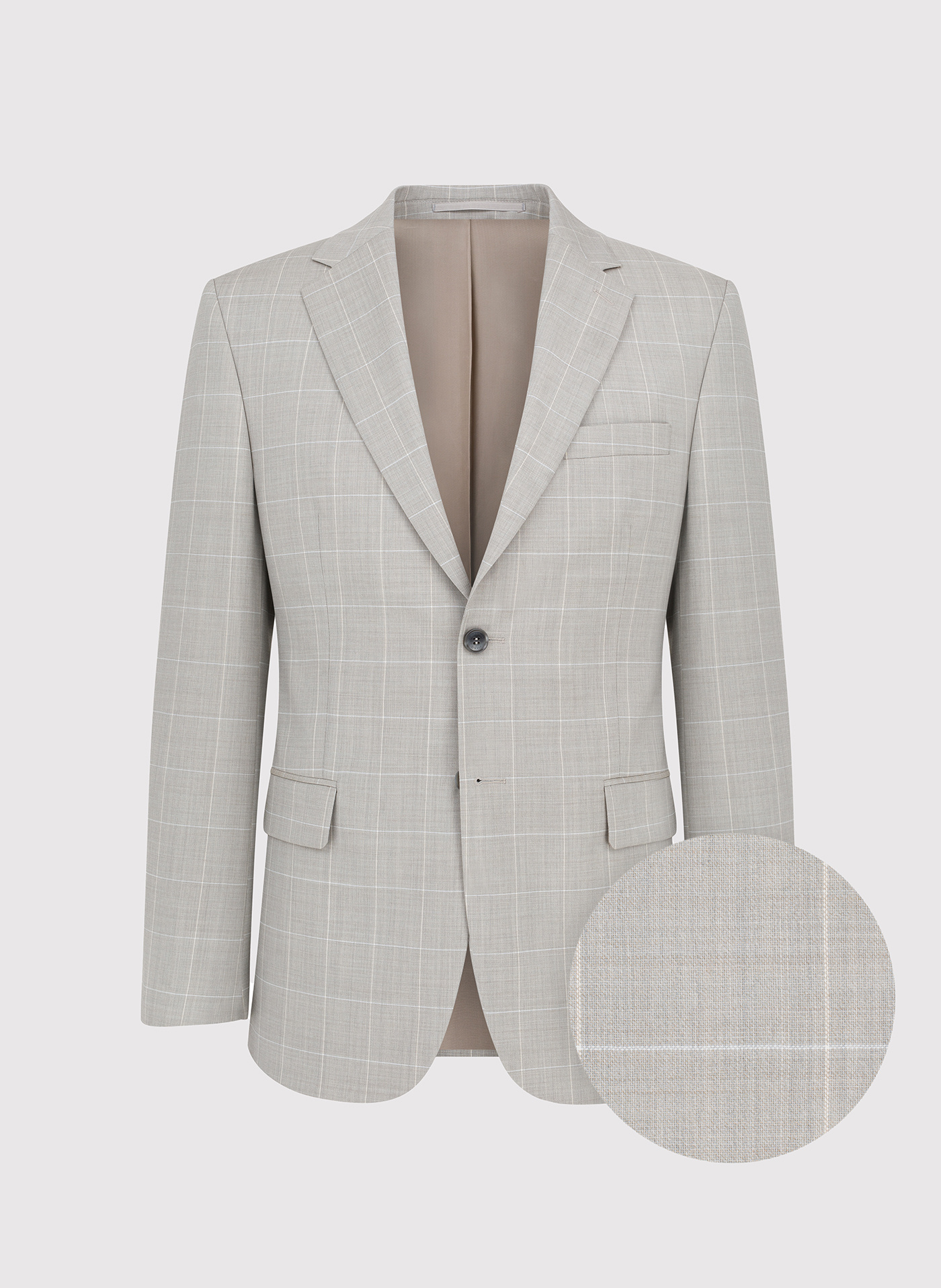 PAKO LORENTE - Wełniana marynarka garniturowa w kratkę