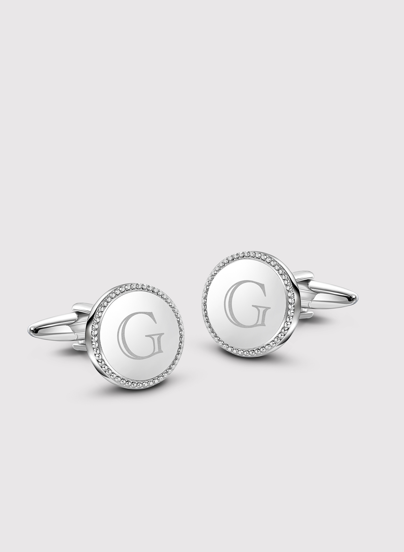 PAKO LORENTE – Srebrne spinki do mankietów