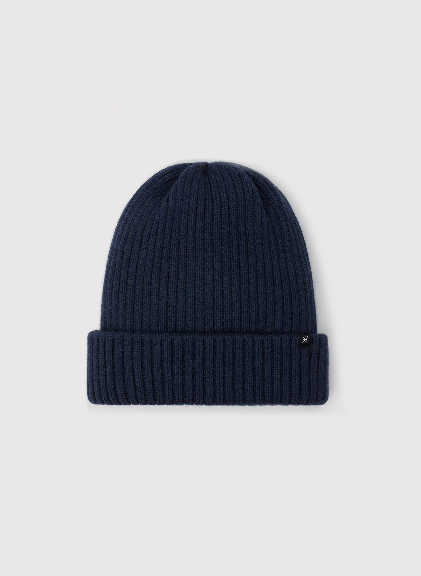 PAKO LORENTE – Czapka męska w kolorze granatowym z wełną merino