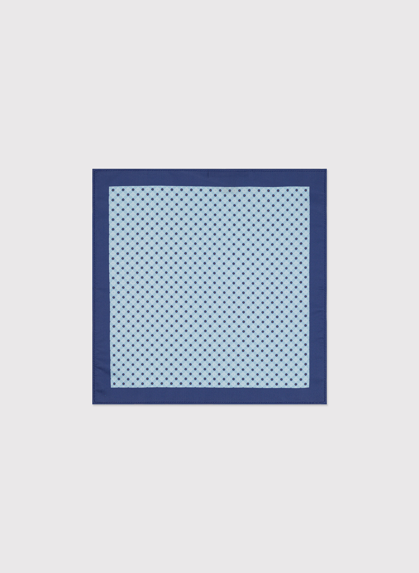 PAKO LORENTE – Niebieska poszetka w kwiatki