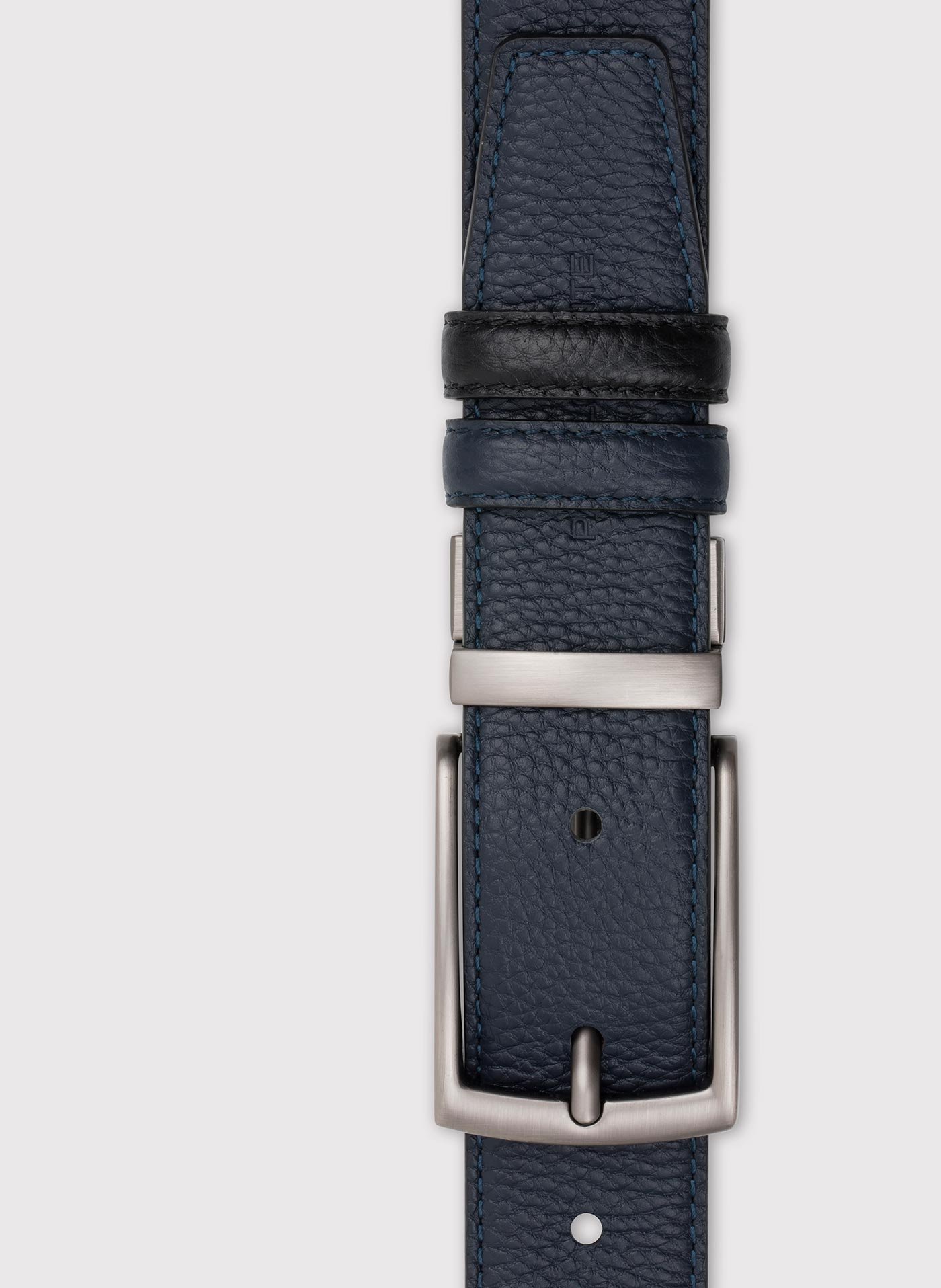 PAKO LORENTE – Dwustronny skórzany pasek męski