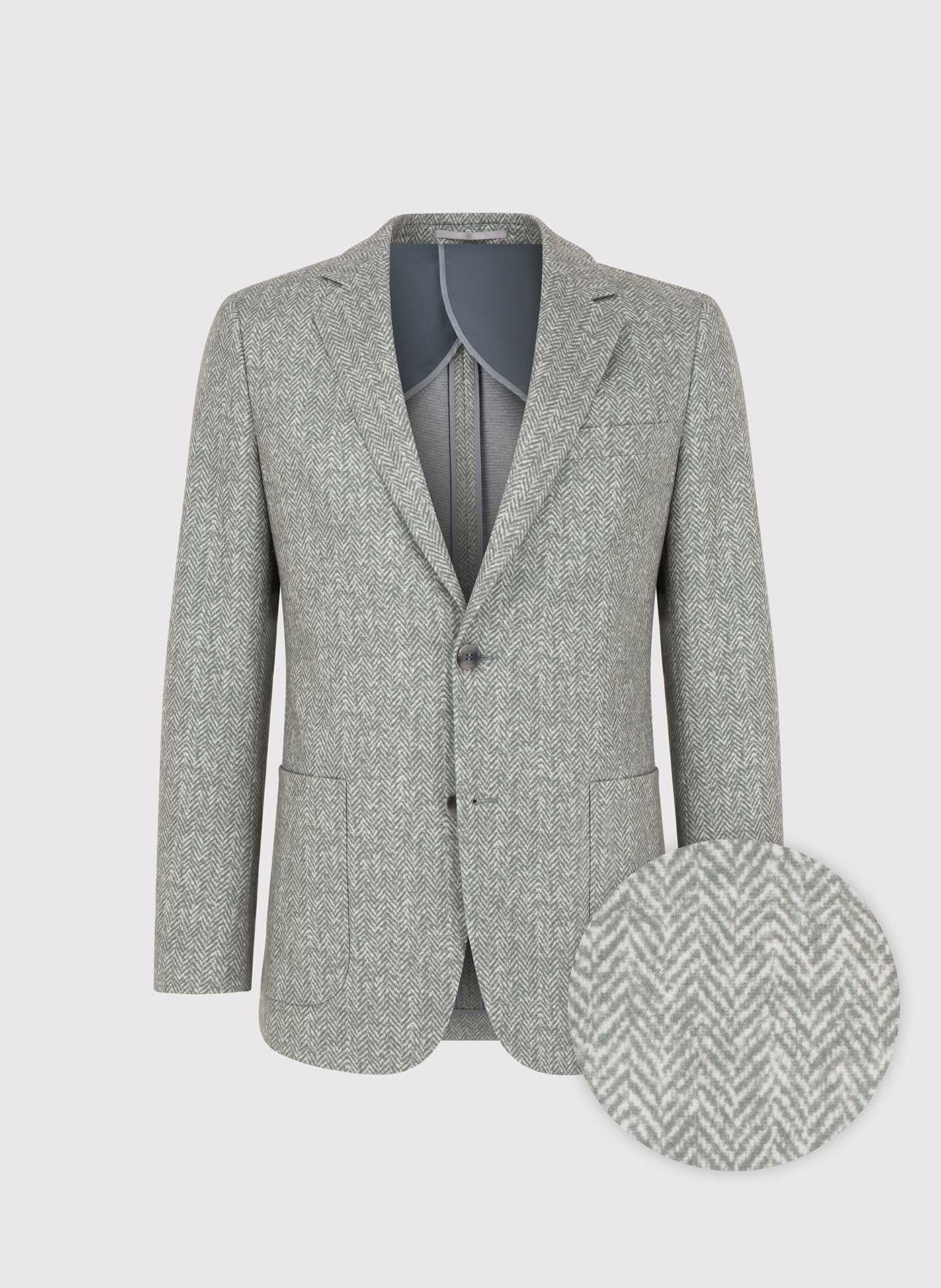 PAKO LORENTE - Marynarka męska w jodełkę