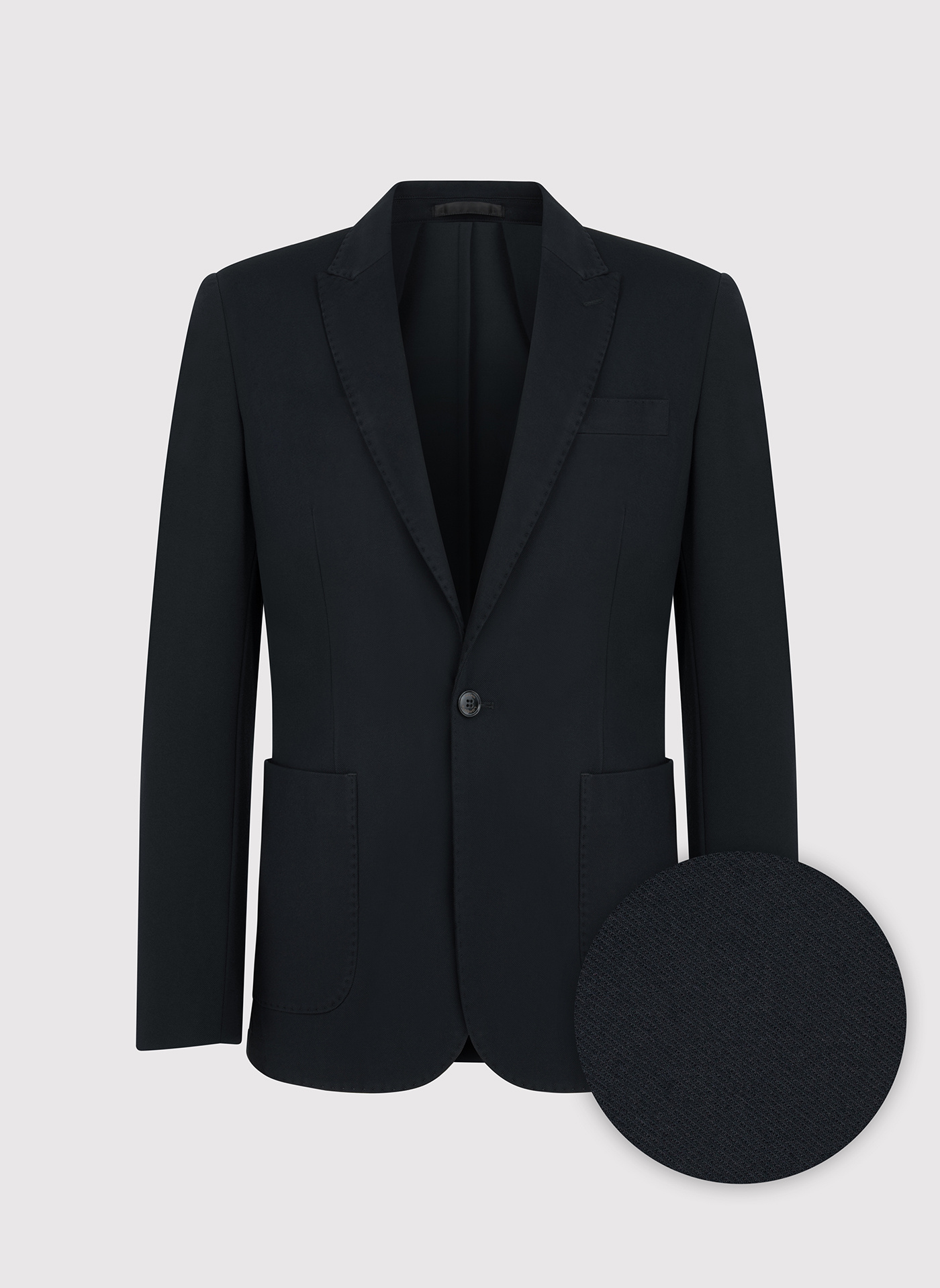 PAKO LORENTE – Casualowa marynarka męska w kolorze czarnym