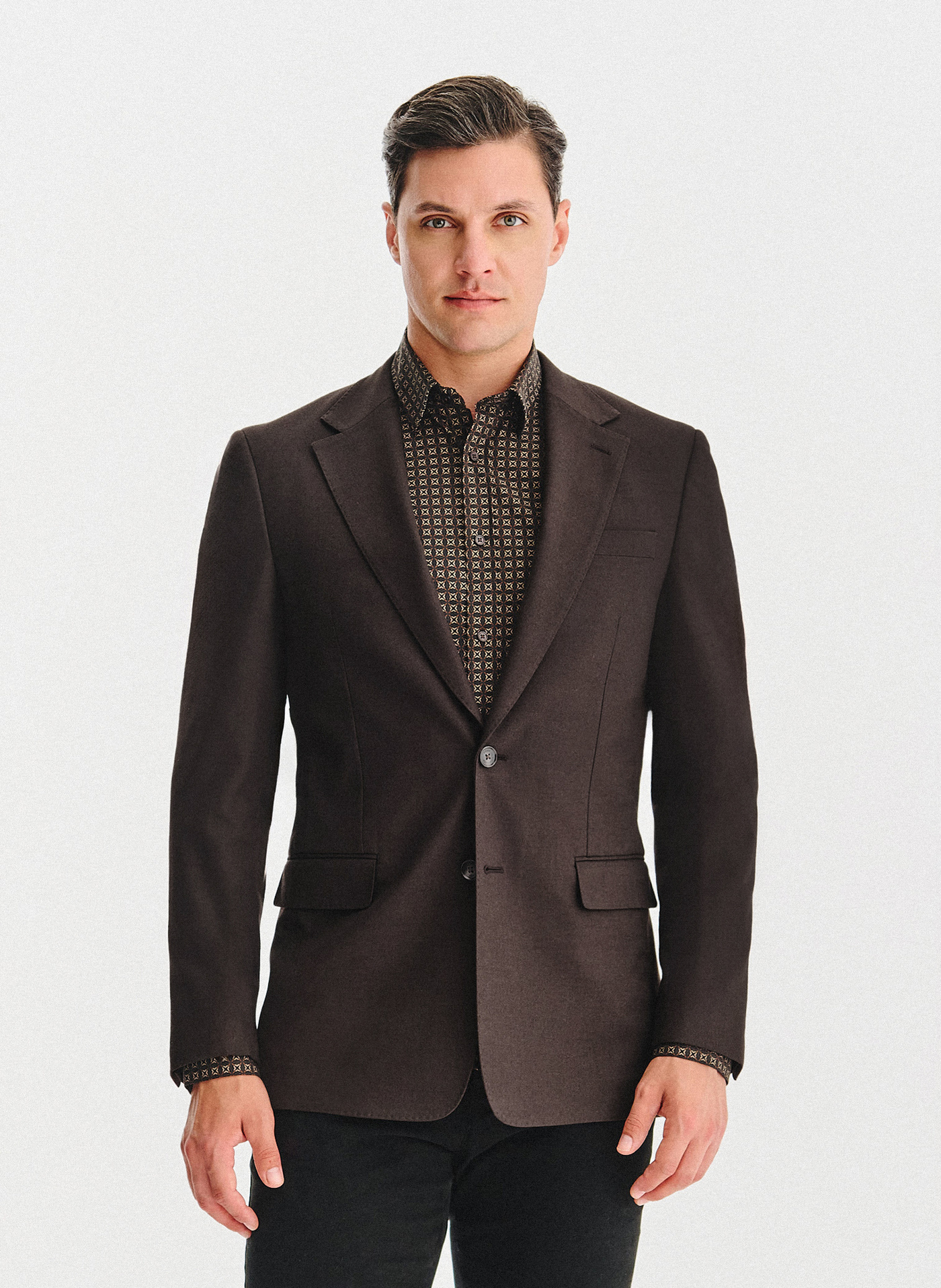 PAKO LORENTE – Brązowa marynarka męska