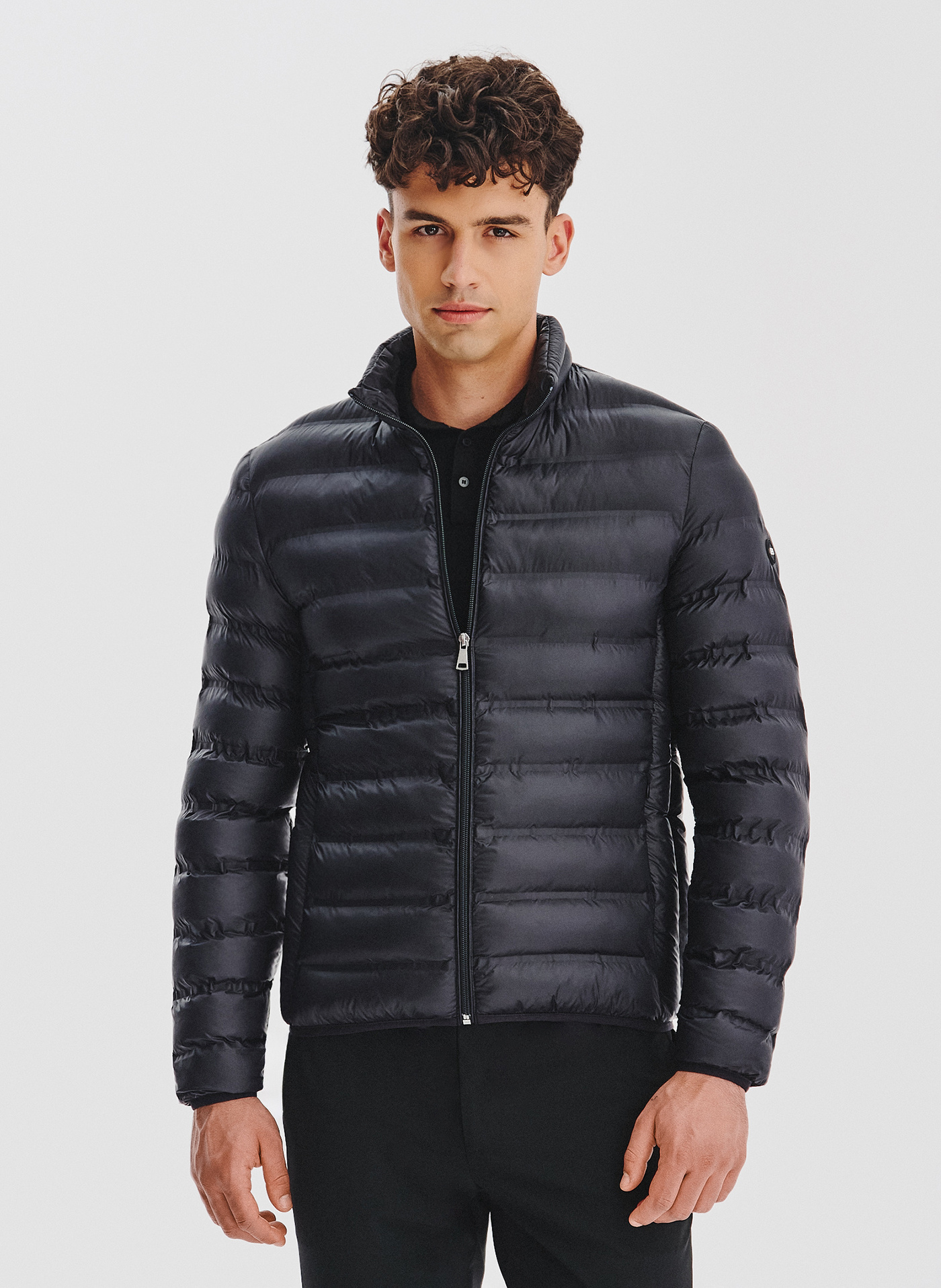 PAKO LORENTE – Czarna kurtka pikowana