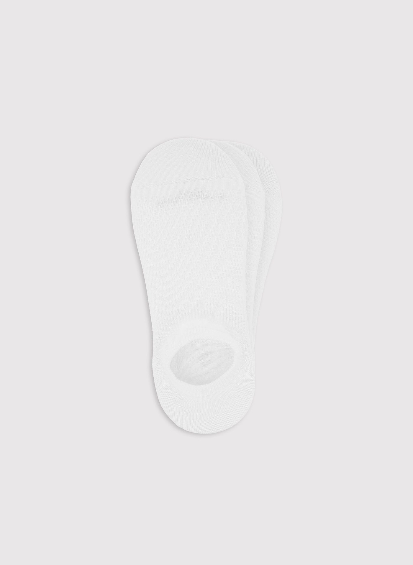 PAKO LORENTE - Skarpety stopki białe trójpak