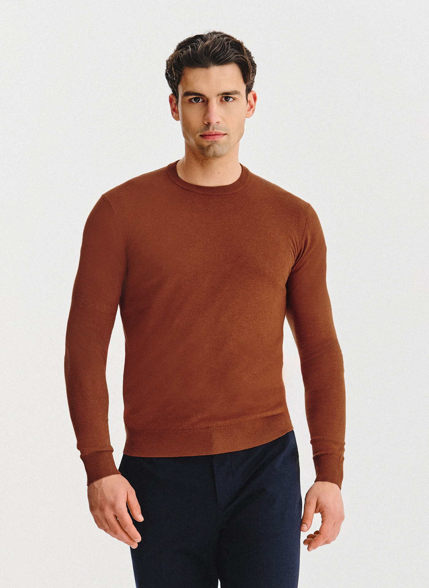 PAKO LORENTE – Rudy sweter męski