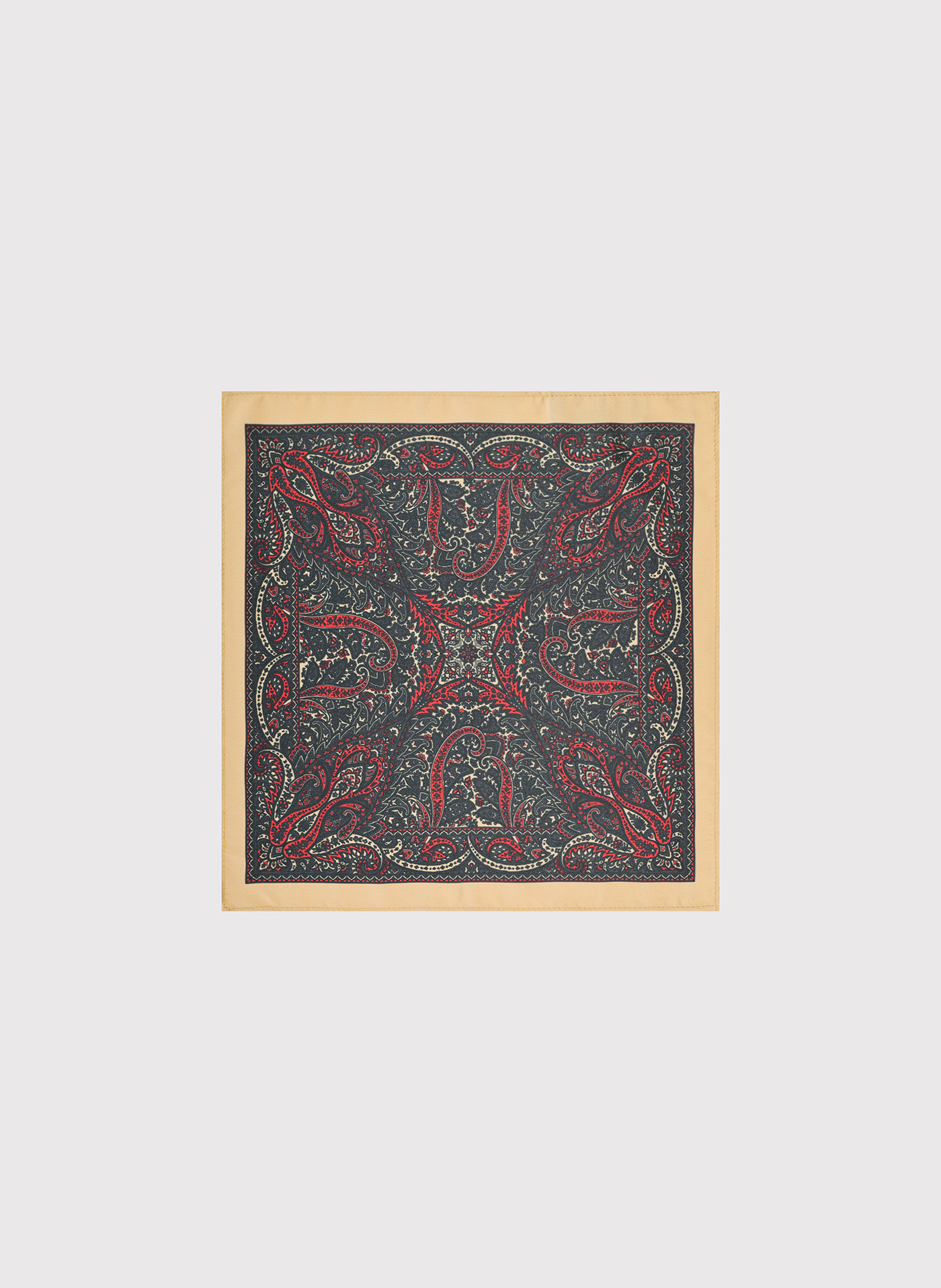 PAKO LORENTE - Poszetka męska wzór geometryczny