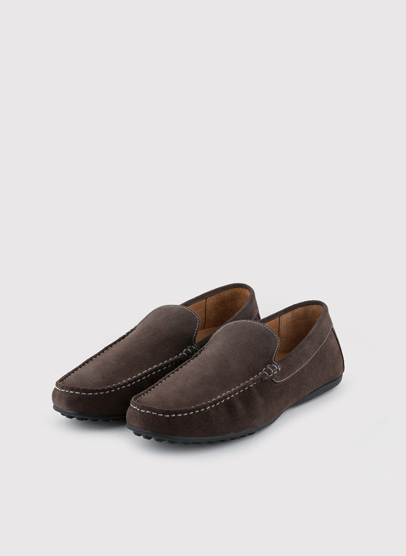 PAKO LORENTE – Brązowe męskie mokasyny