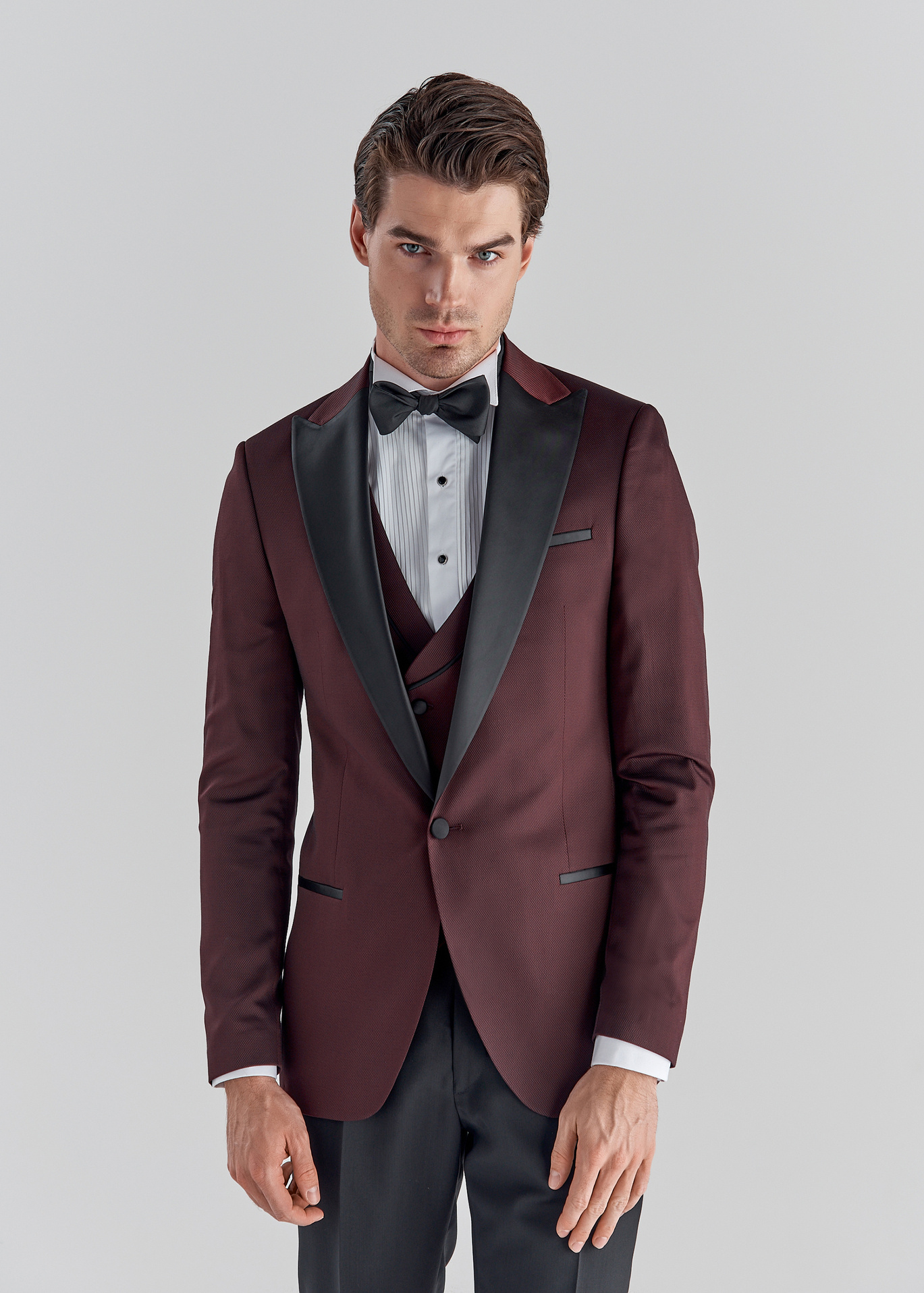 PAKO LORENTE – Marynarka smokingowa P22SF-3S-004-D-S