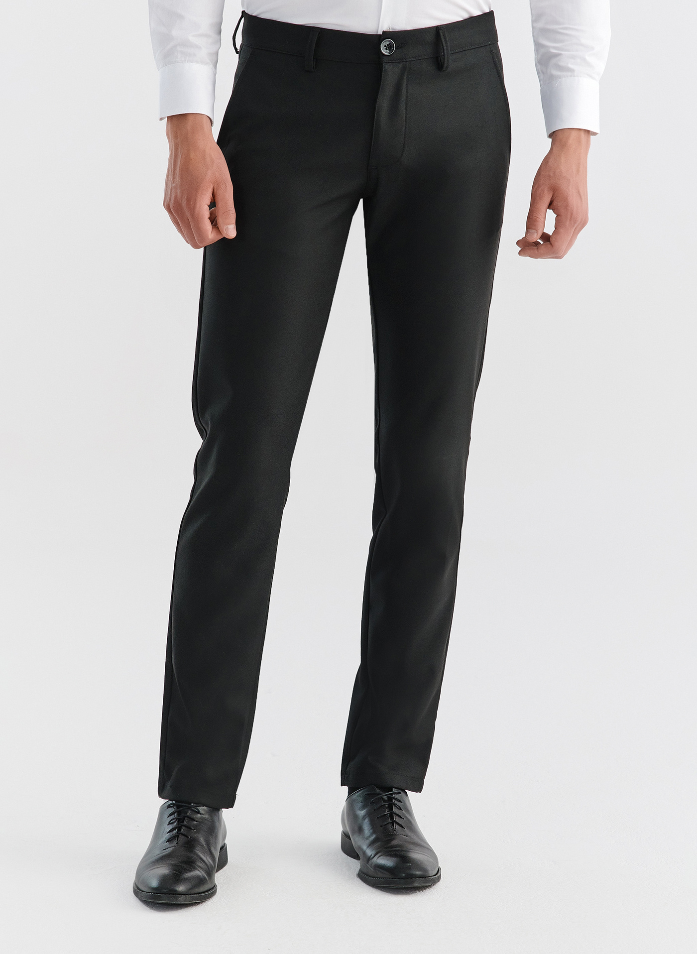 PAKO LORENTE – Spodnie męskie czarne P22WF-WX-003-C-0