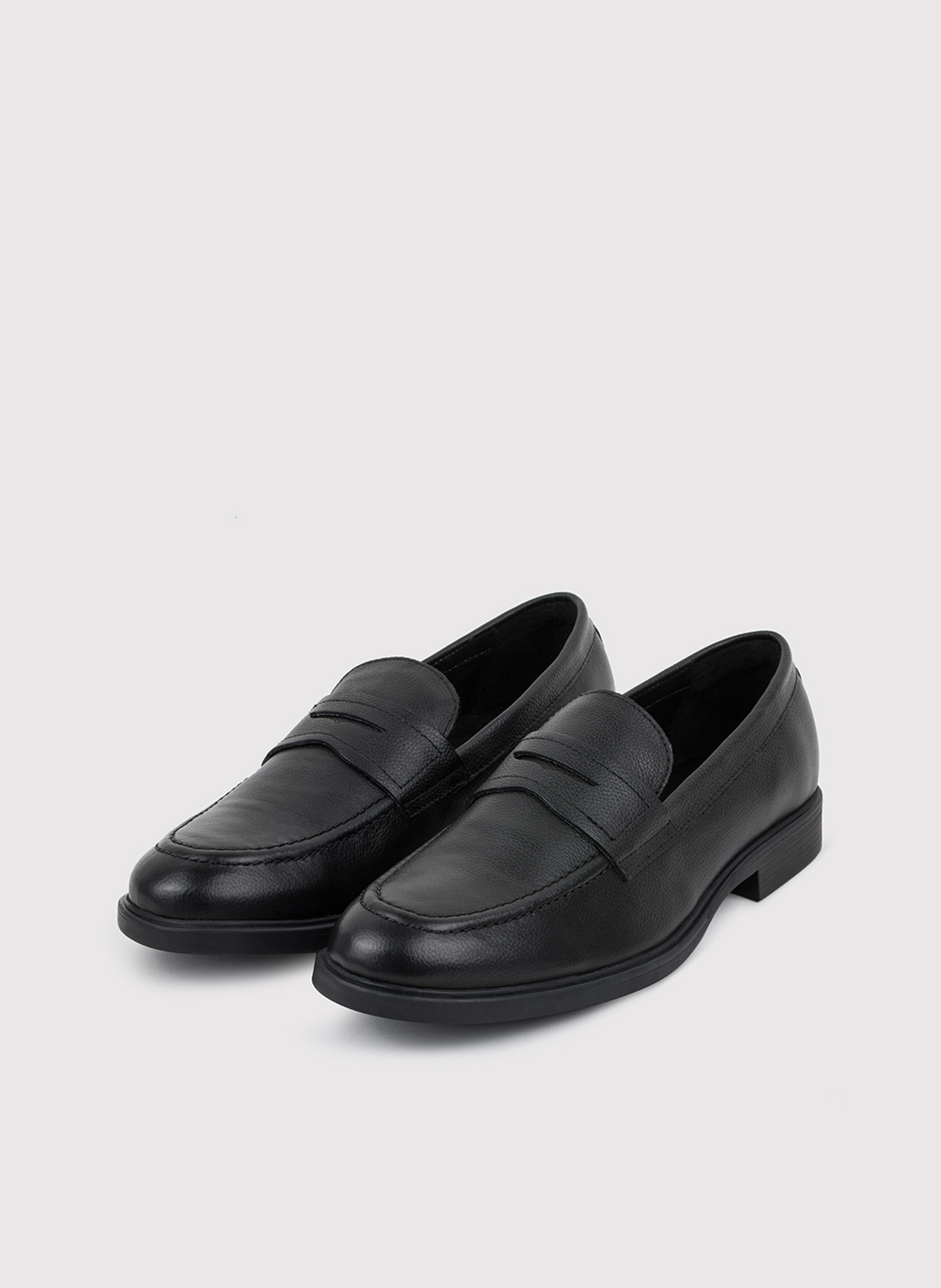 PAKO LORENTE – Czarne mokasyny męskie