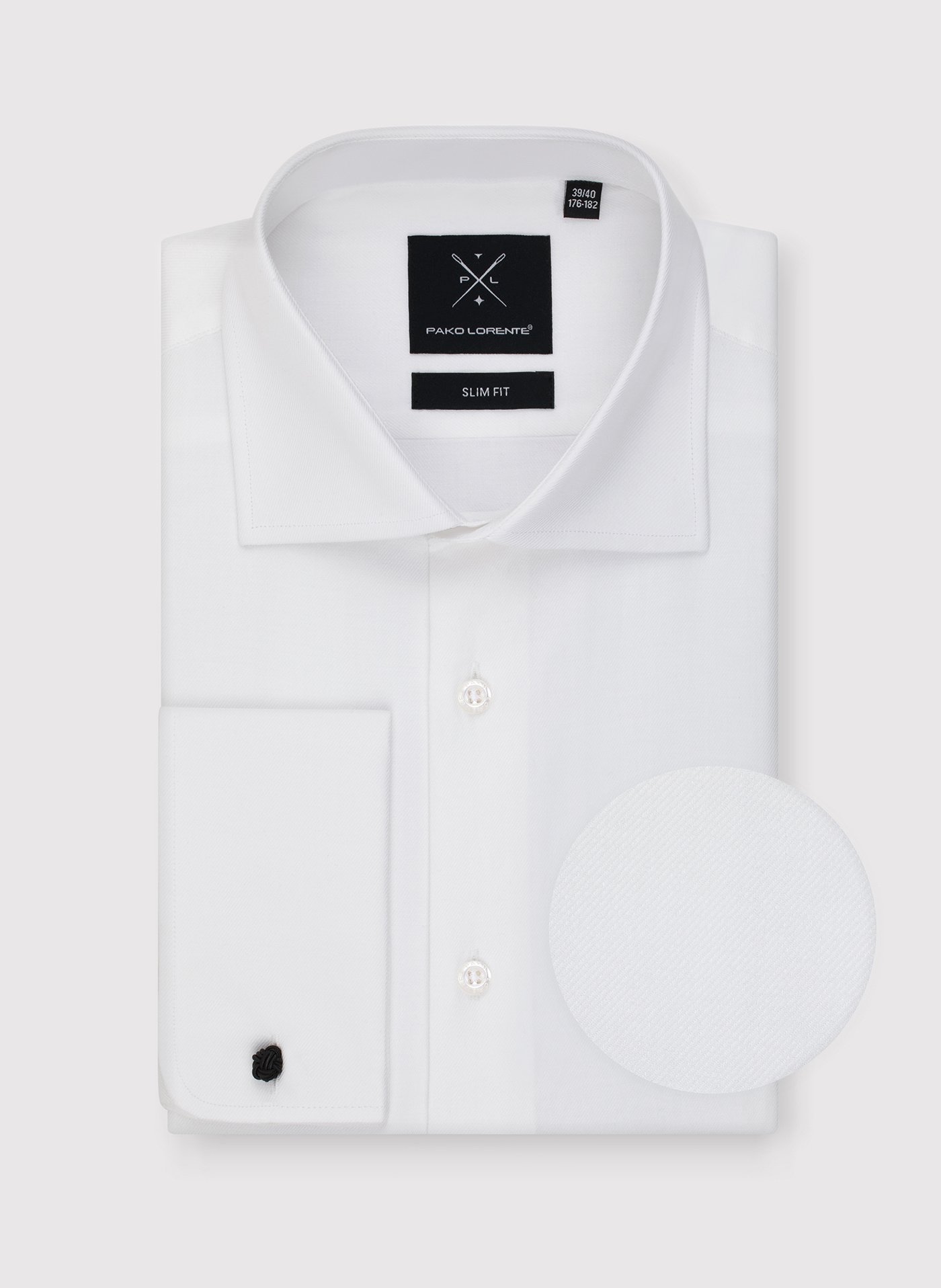 PAKO LORENTE - Koszula męska na spinki