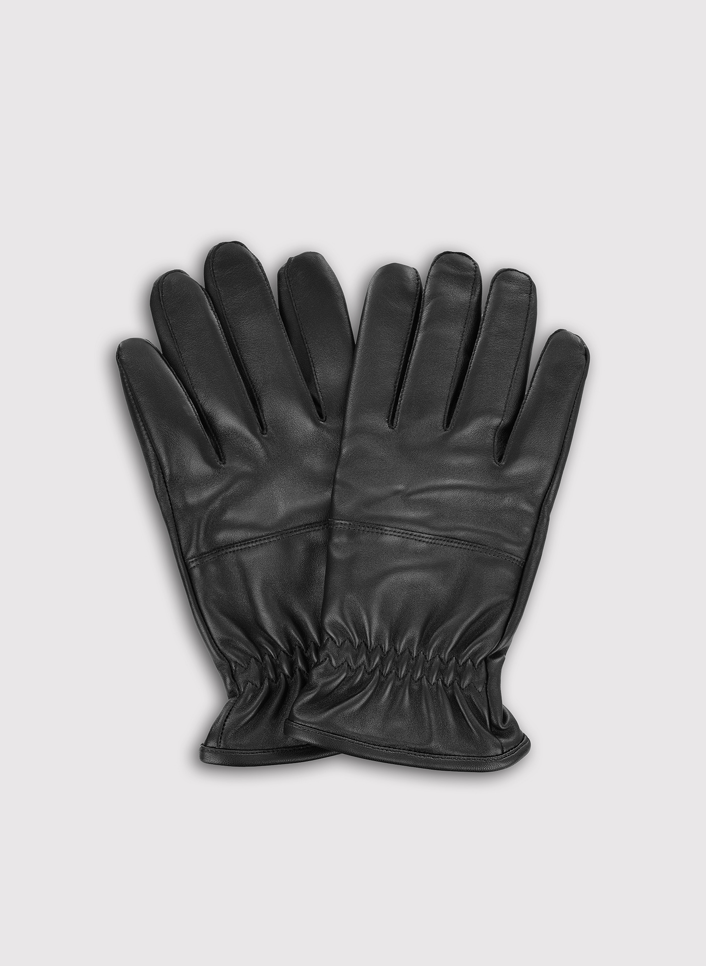 PAKO LORENTE – Czarne rękawiczki męskie