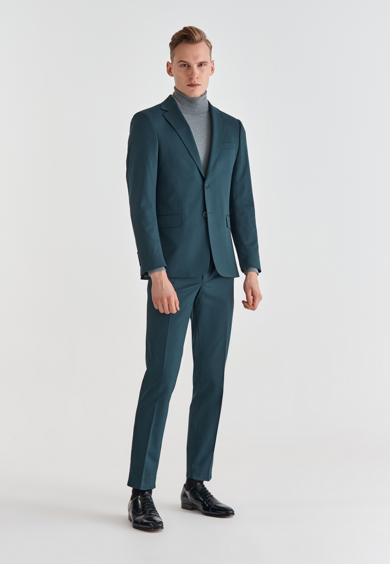 PAKO LORENTE – Spodnie męskie garniturowe P21SP-6G-058-Z