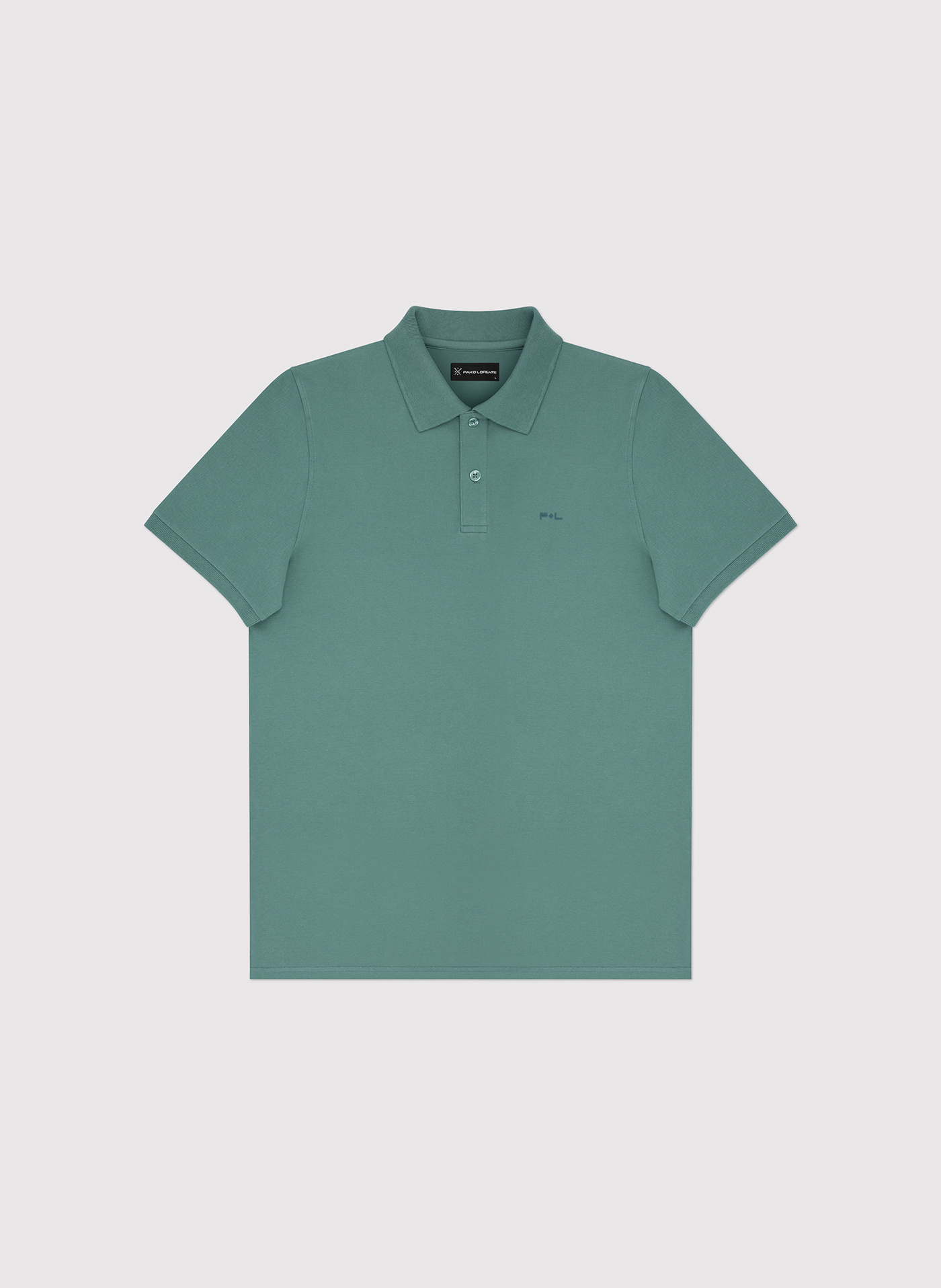 PAKO LORENTE - T-shirt polo w morskim kolorze