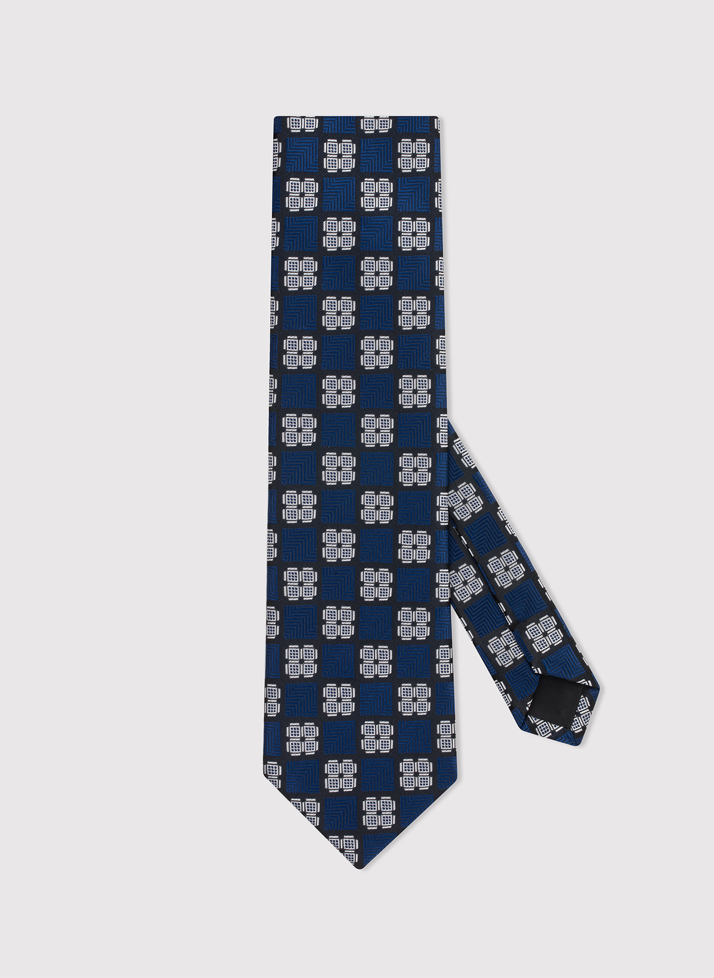 PAKO LORENTE – Krawat męski we wzór geometryczny
