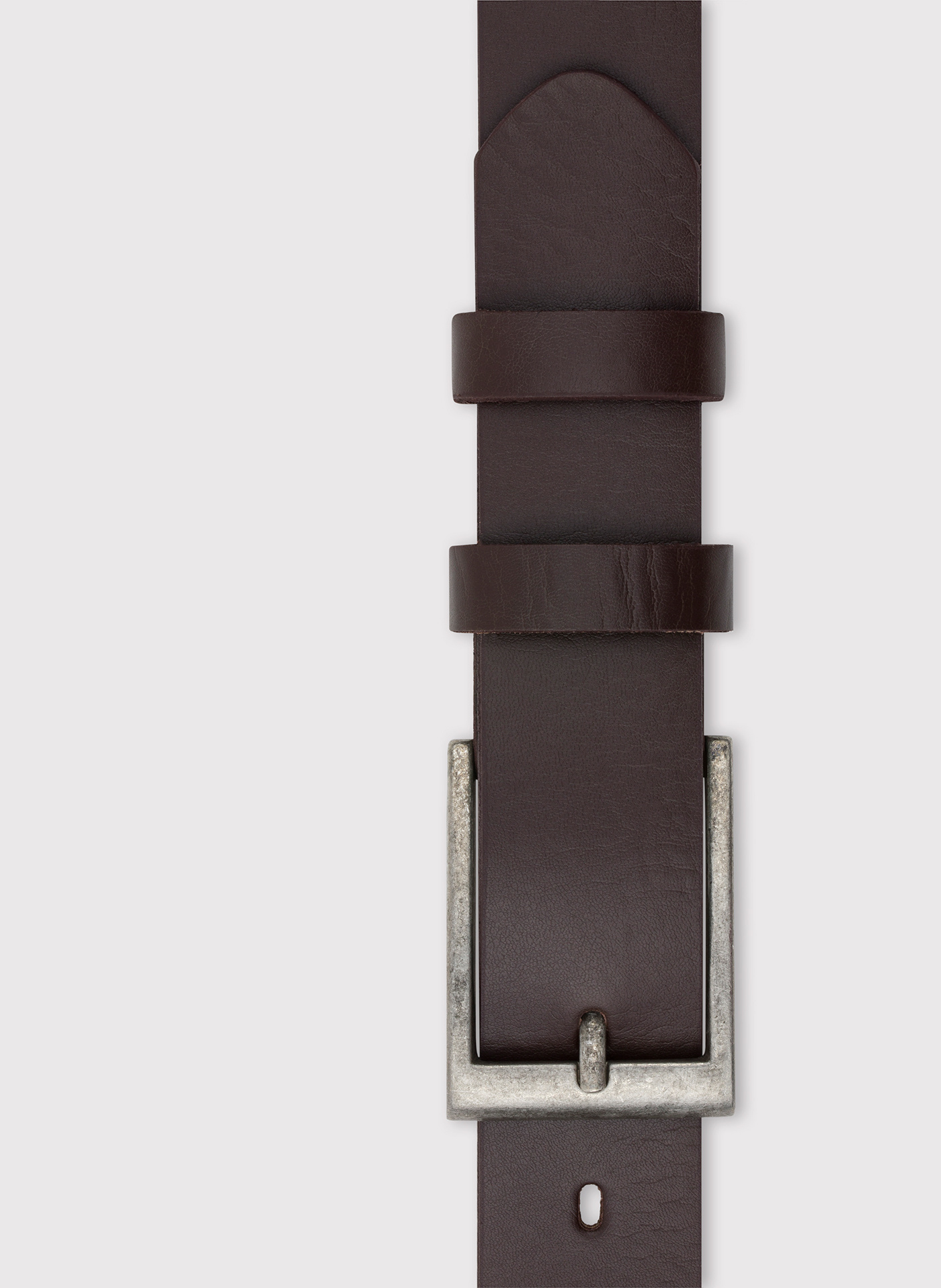 PAKO LORENTE – Pasek męski w kolorze brązowym