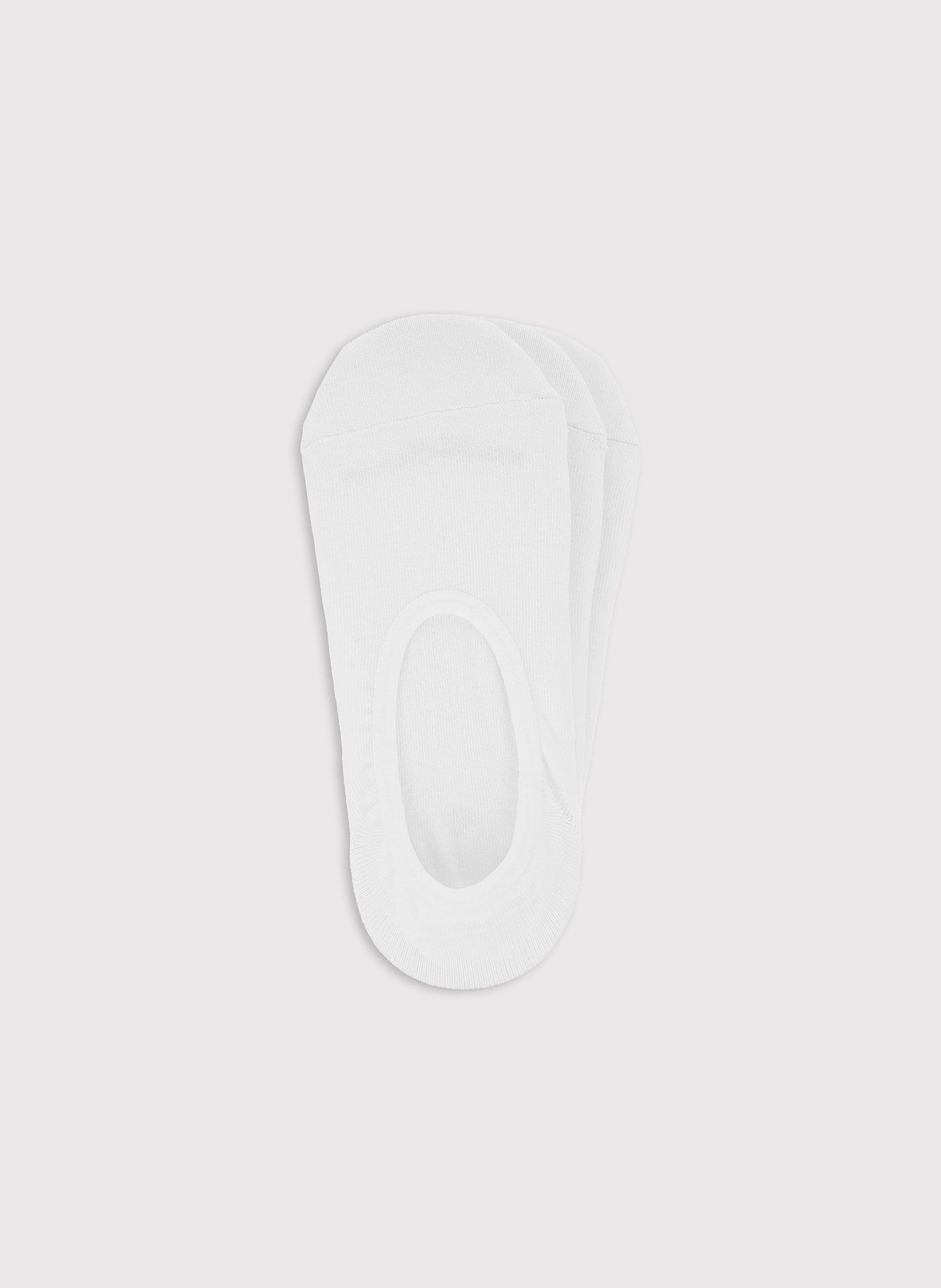 PAKO LORENTE - Białe stopki męskie trójpak