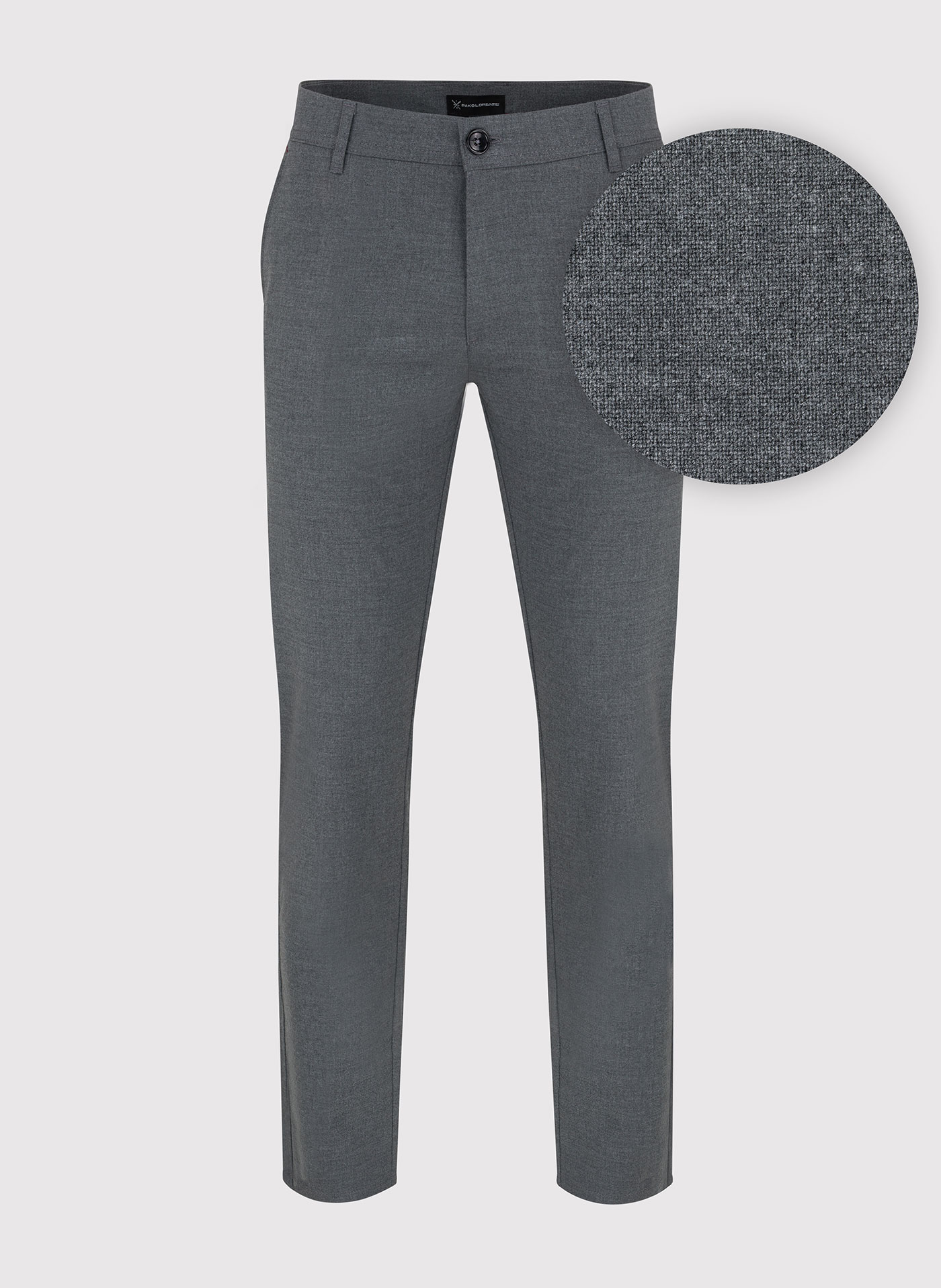 PAKO LORENTE – Szare spodnie męskie