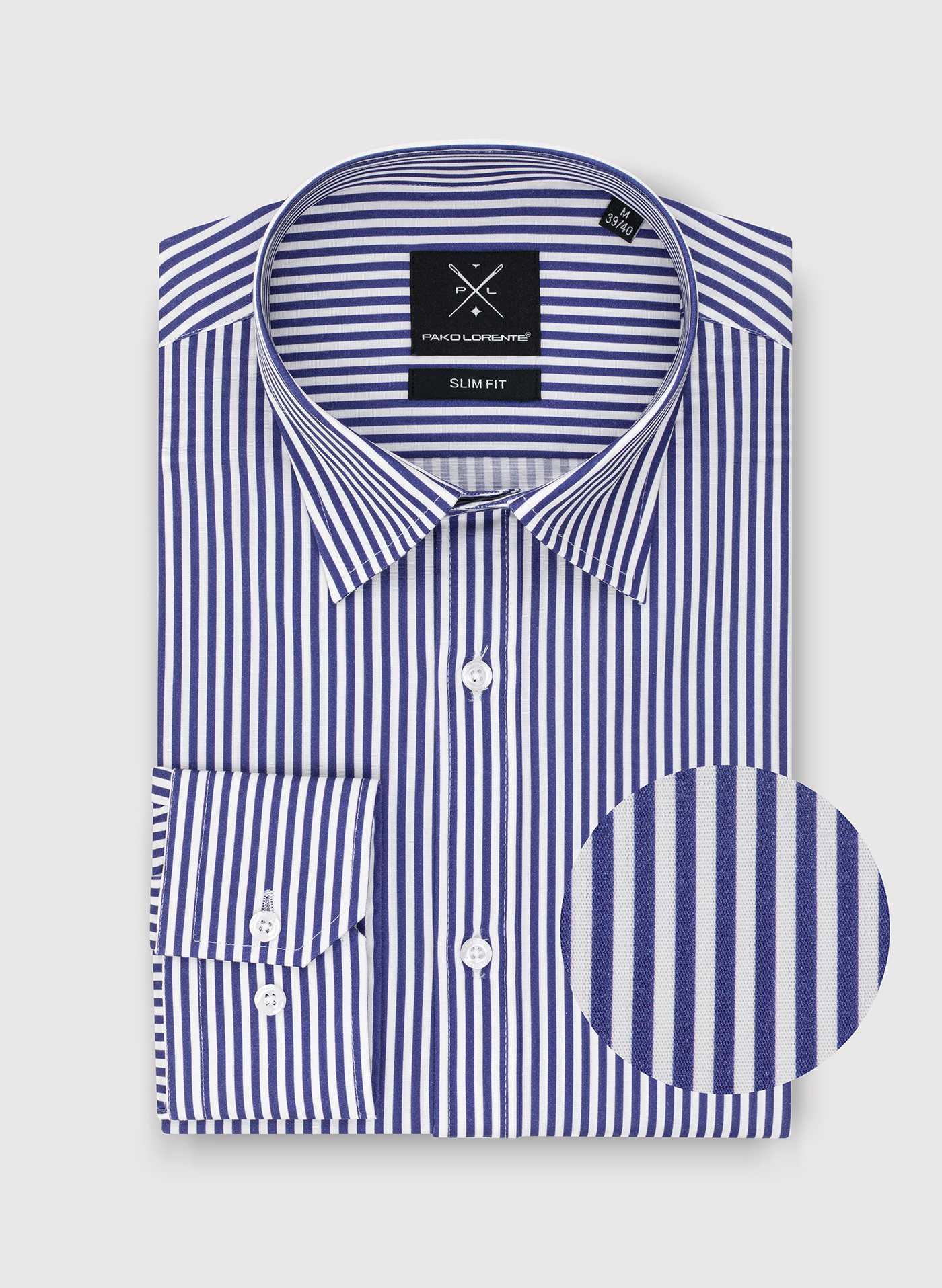 PAKO LORENTE – Koszula męska w paski