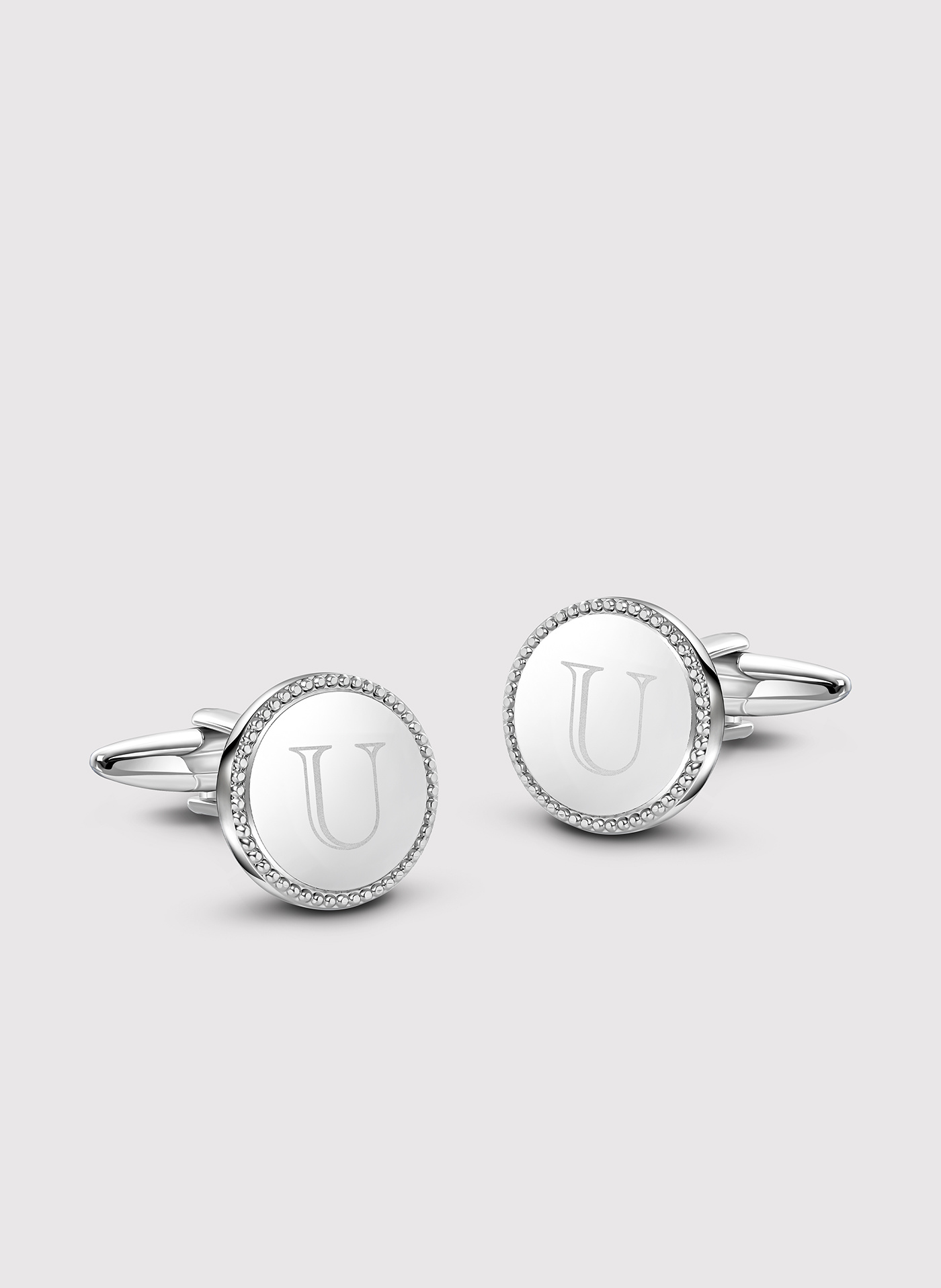 PAKO LORENTE – Srebrne spinki do mankietów