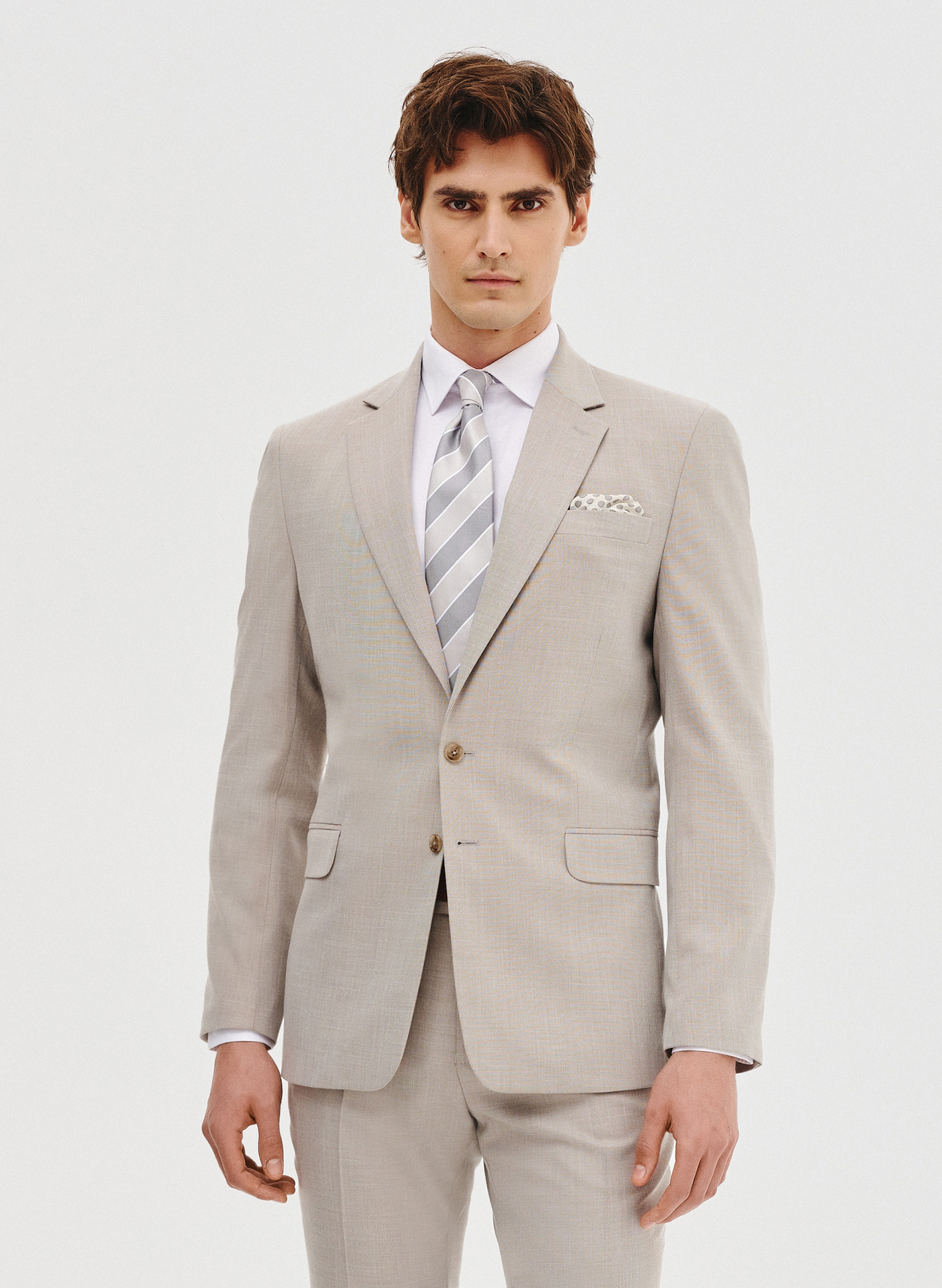 PAKO LORENTE – Marynarka garniturowa w kolorze beżowym