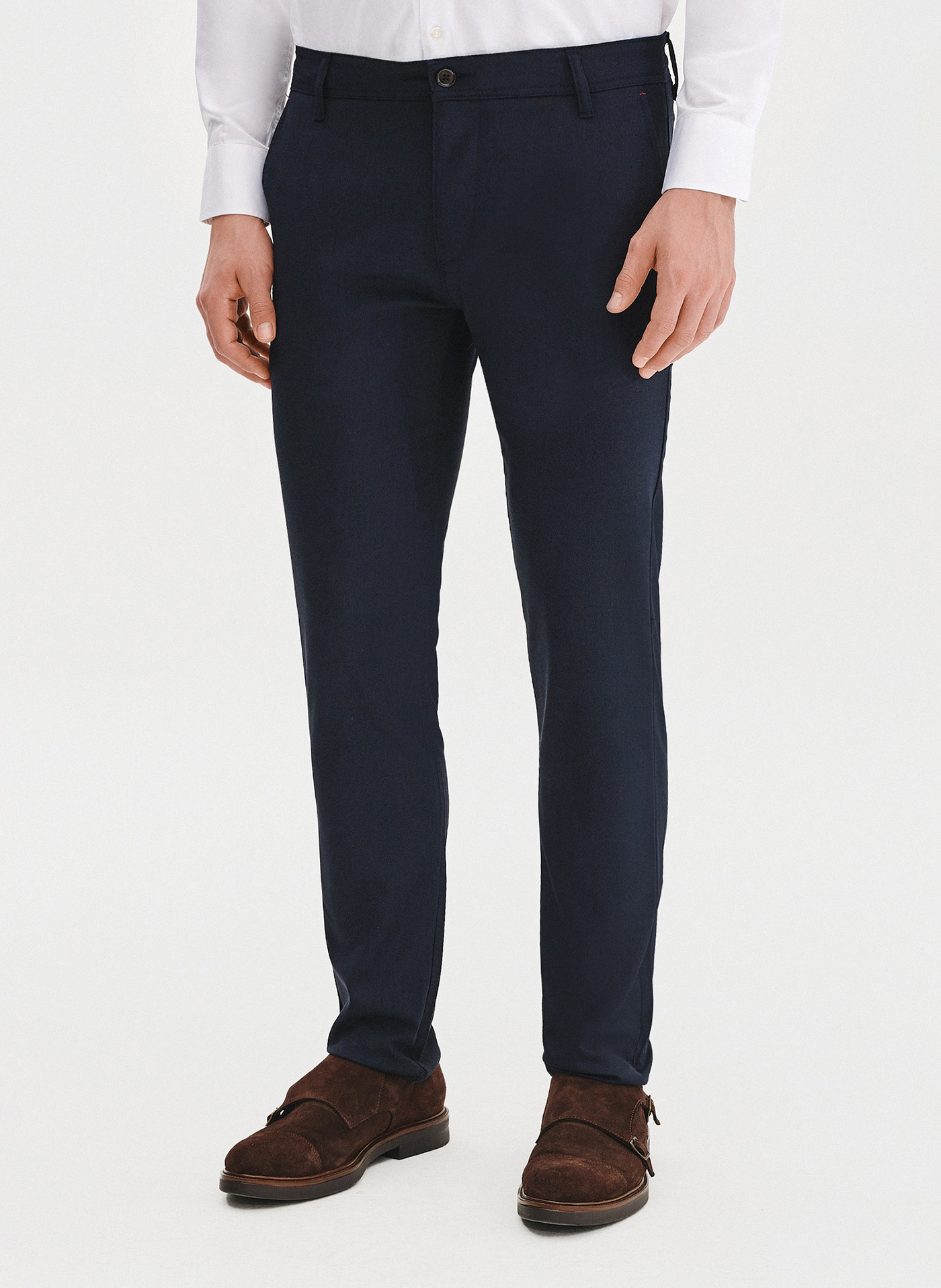 PAKO LORENTE – Męskie granatowe spodnie