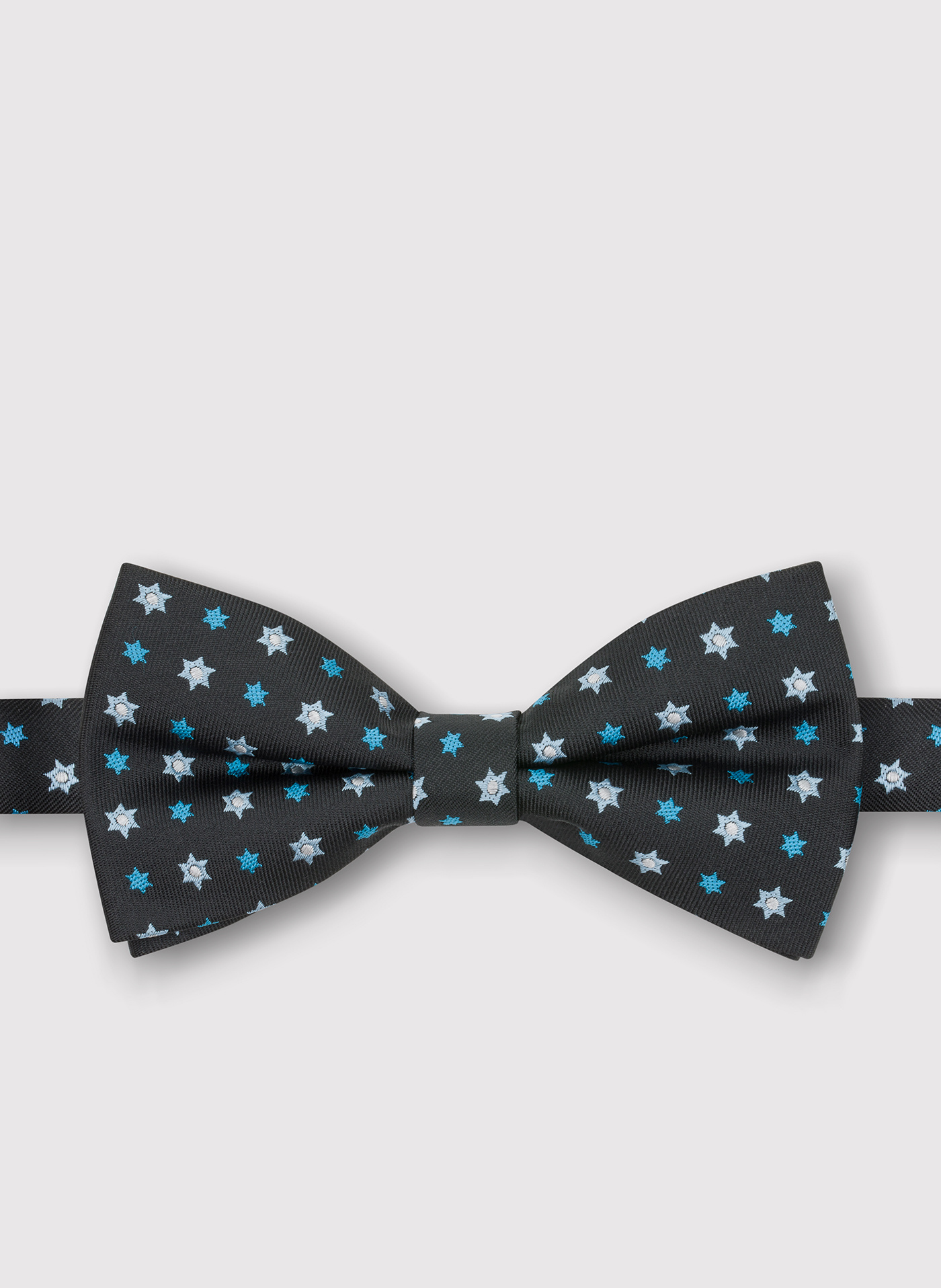 PAKO LORENTE – Czarna mucha męska w gwiazdeczki