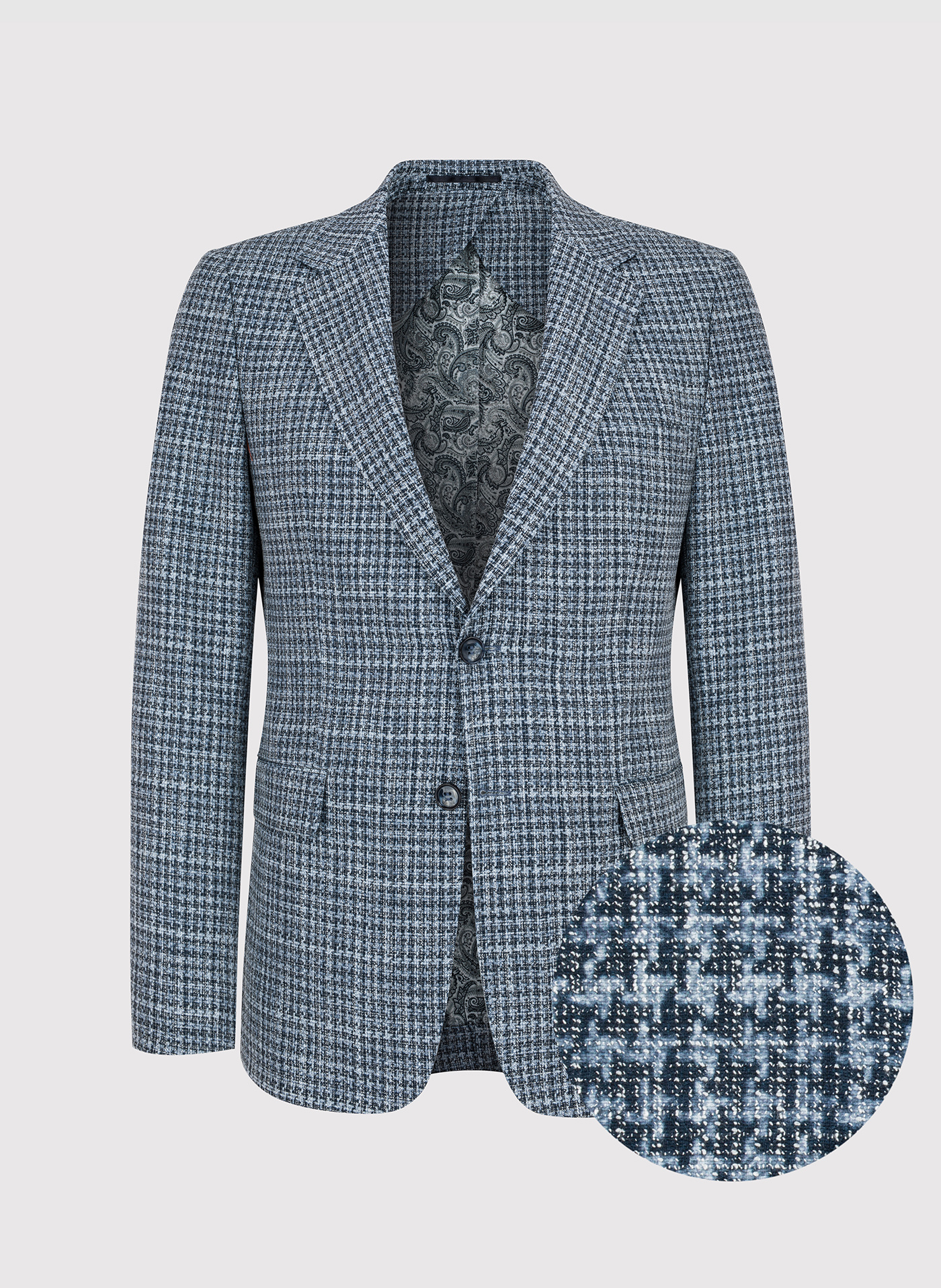 PAKO LORENTE – Casualowa marynarka męska w kratkę