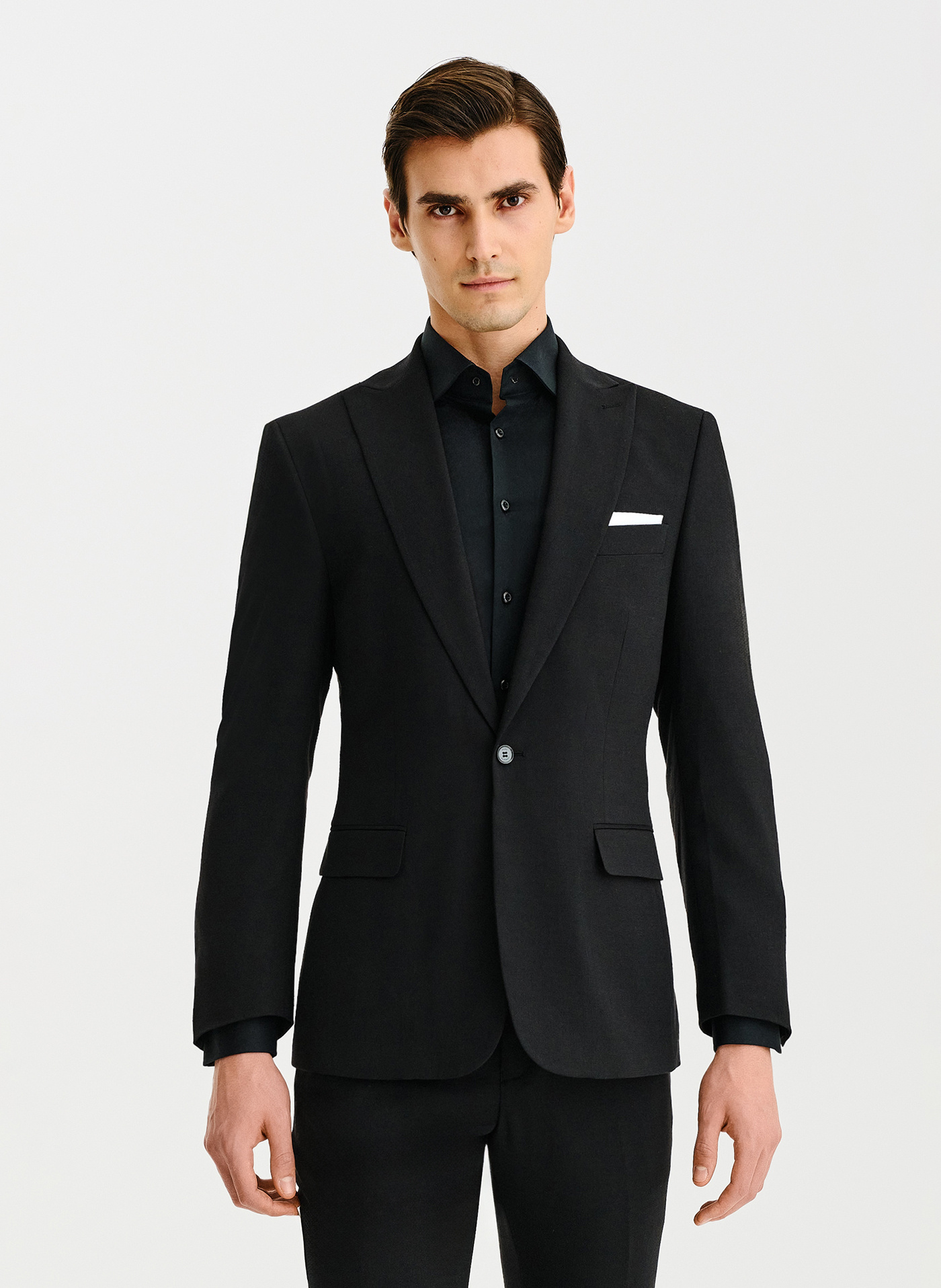 PAKO LORENTE – Czarna marynarka garniturowa