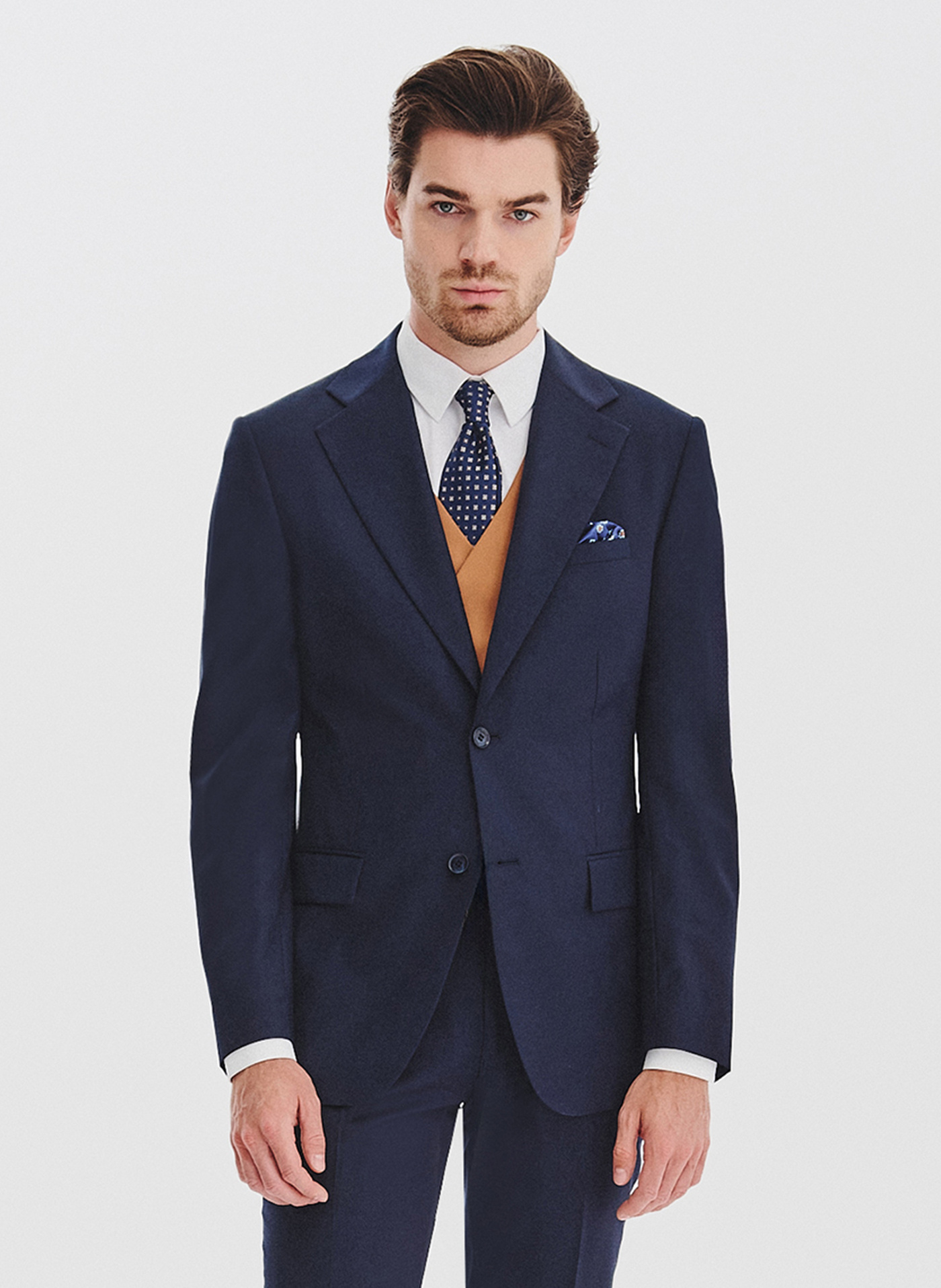 PAKO LORENTE - Marynarka garniturowa w subtelną kratę