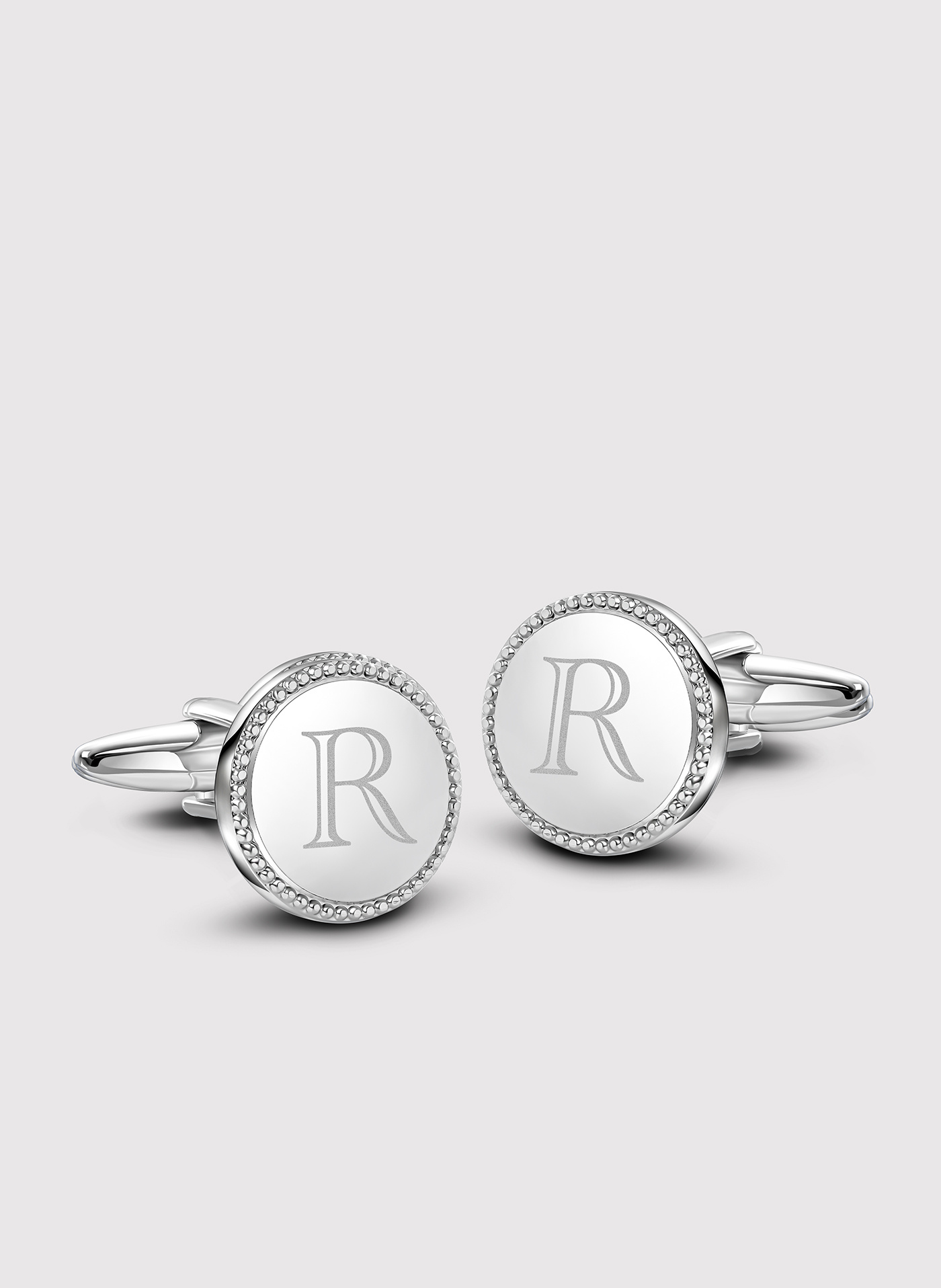 PAKO LORENTE – Srebrne spinki do mankietów