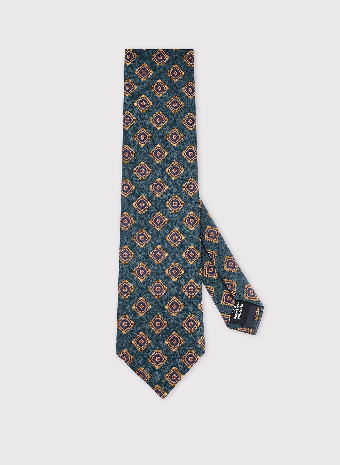 PAKO LORENTE – Zielony krawat męski