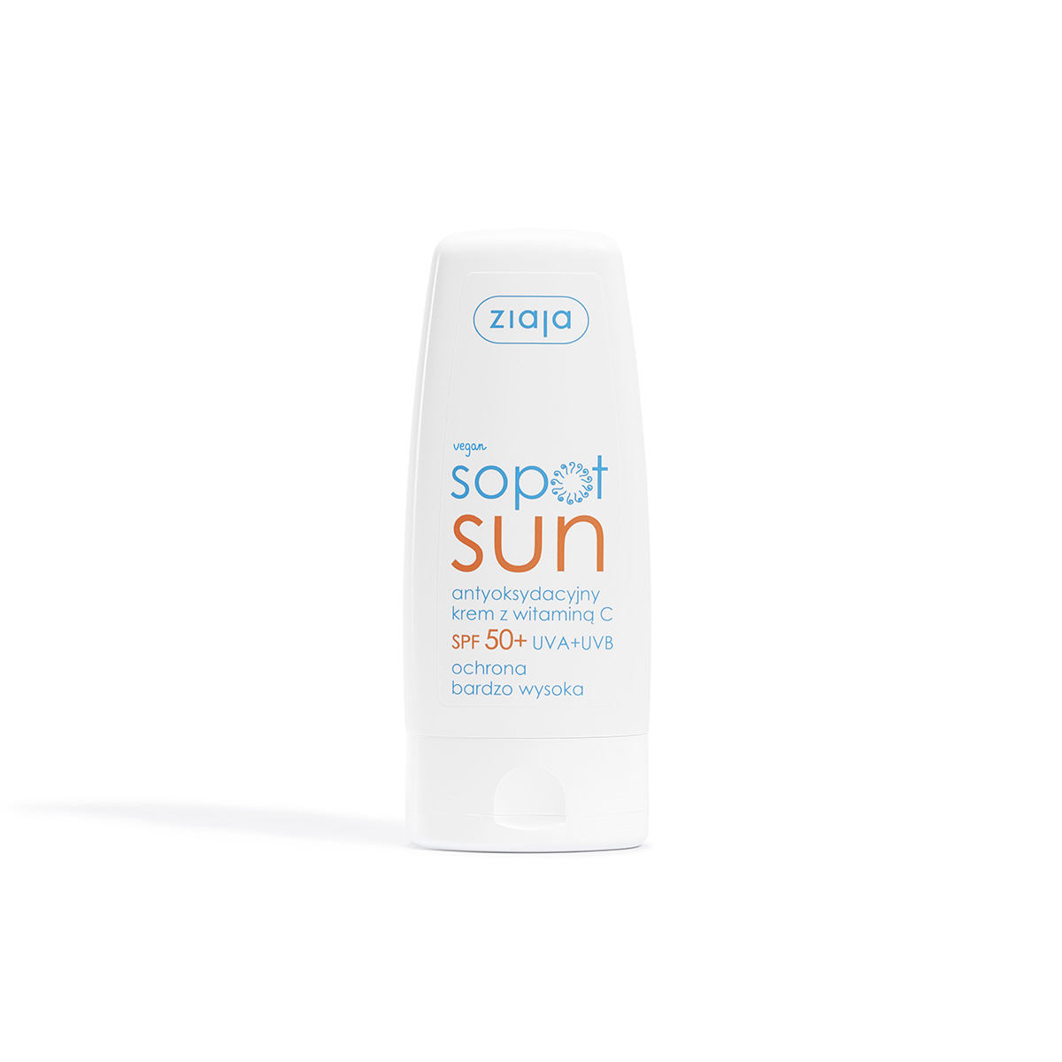 antyoksydacyjny krem z witaminą C SPF 50+ UVA + UVB ochrona bardzo wysoka Ziaja