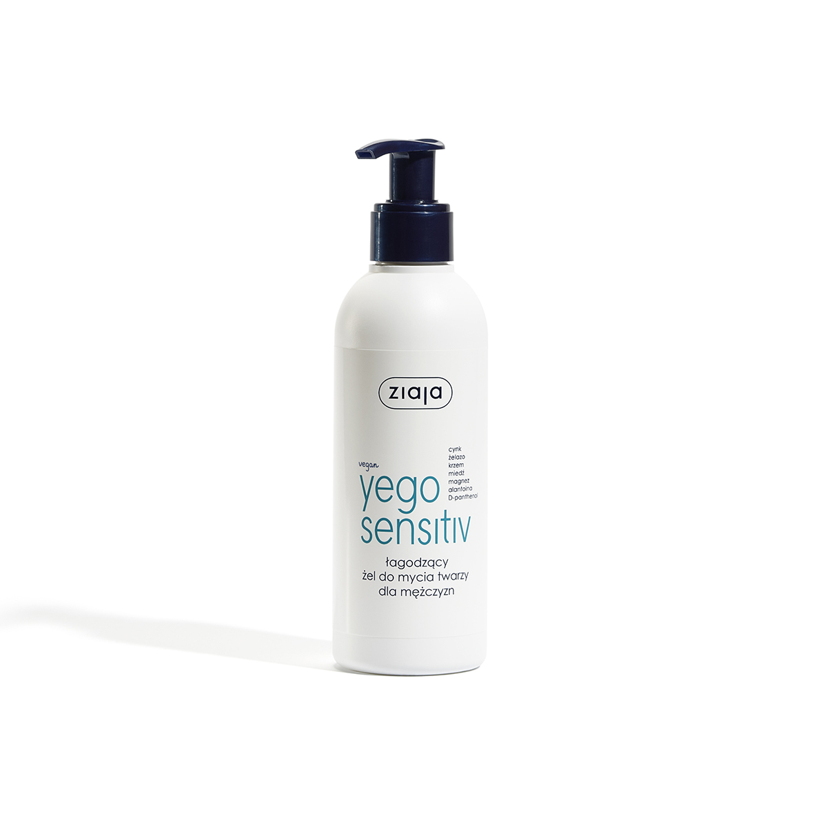 łagodzący żel do mycia twarzy dla mężczyzn Ziaja