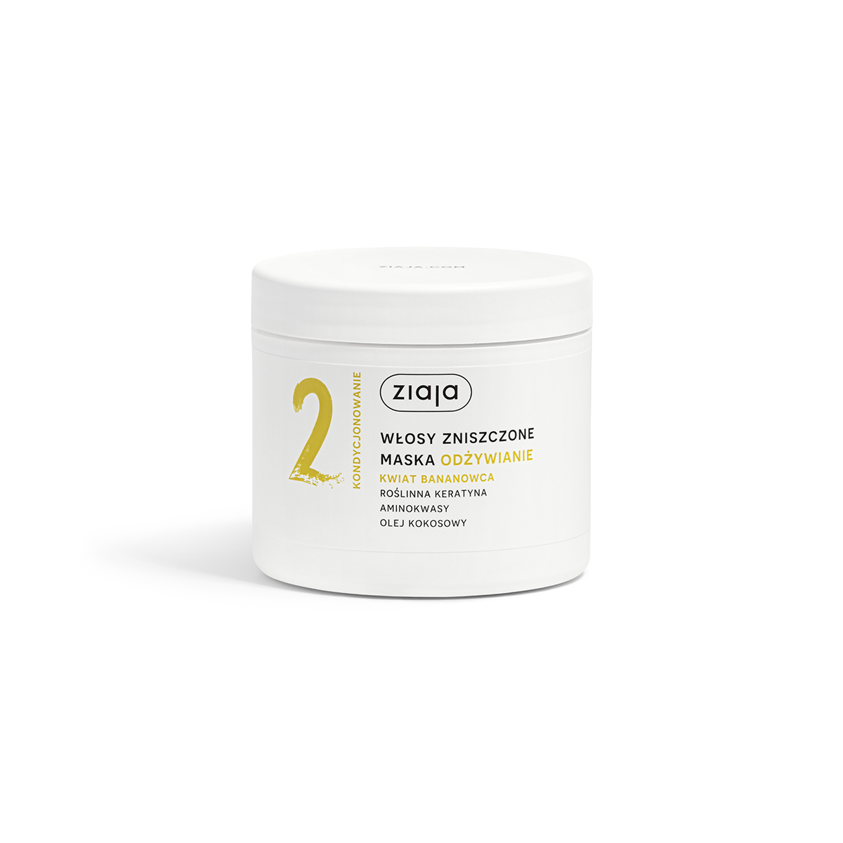 kwiat bananowca maska odżywianie Ziaja