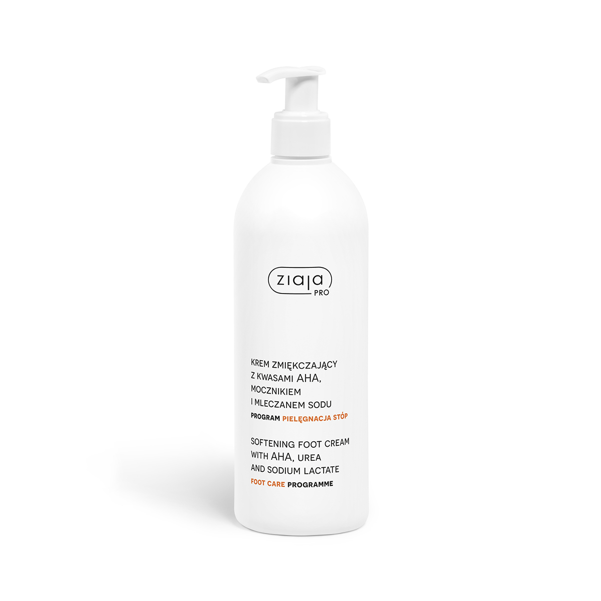 krem zmiękczający z kwasami aha, mocznikiem i mleczanem sodu Ziaja
