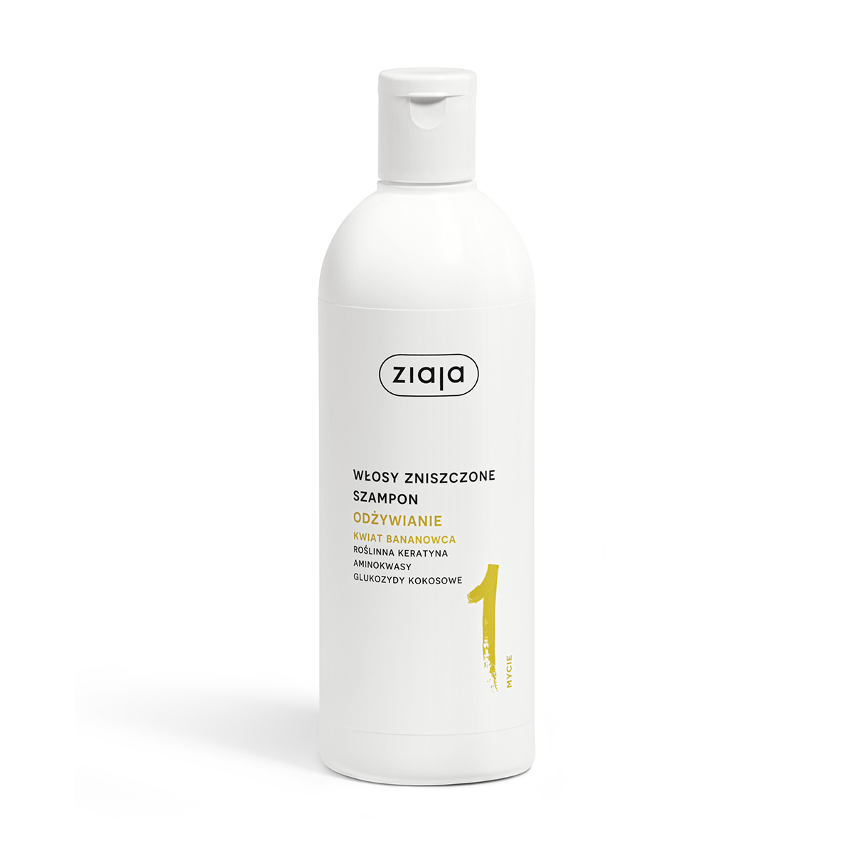 kwiat bananowca szampon odżywianie Ziaja