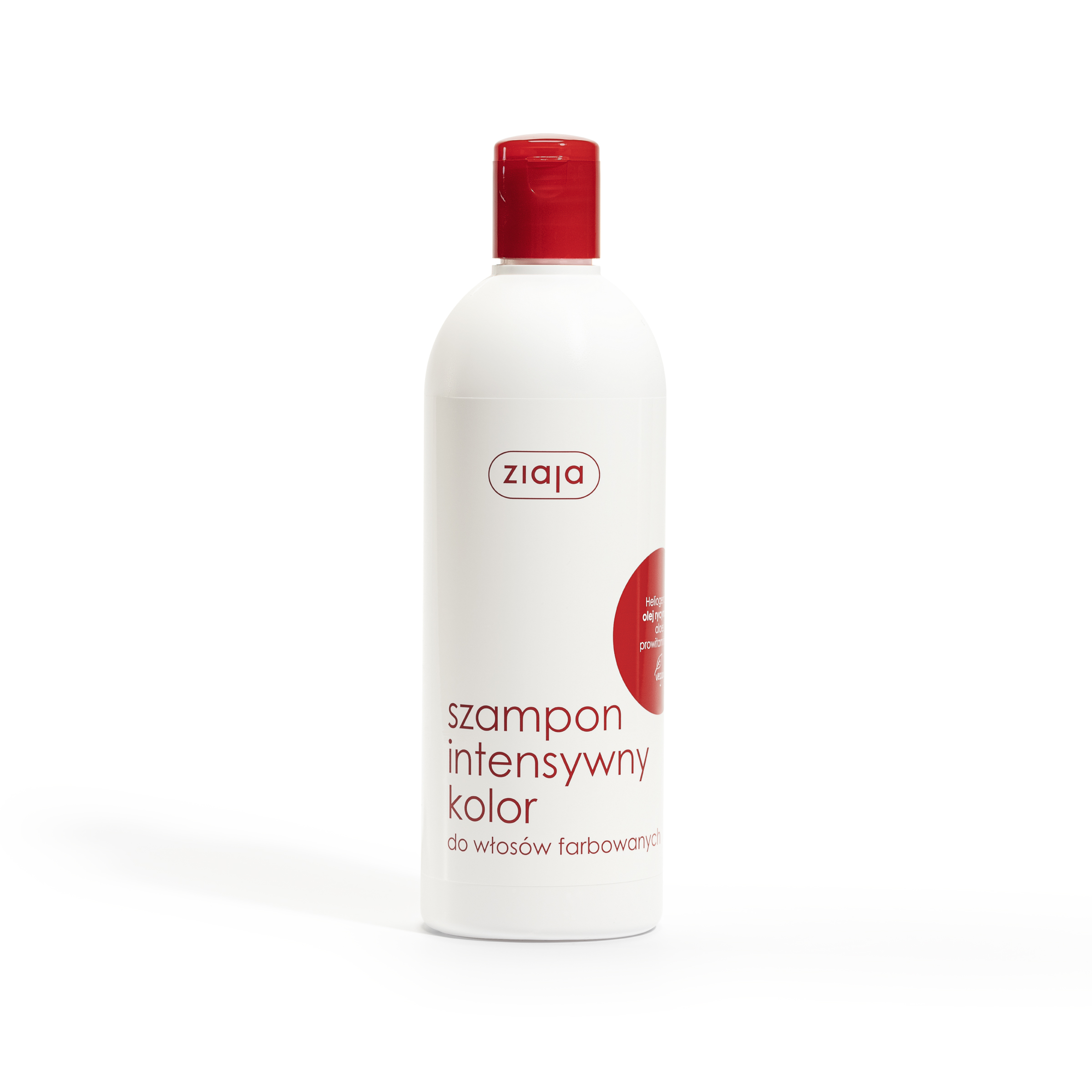 szampon intensywny kolor do włosów farbowanych Ziaja
