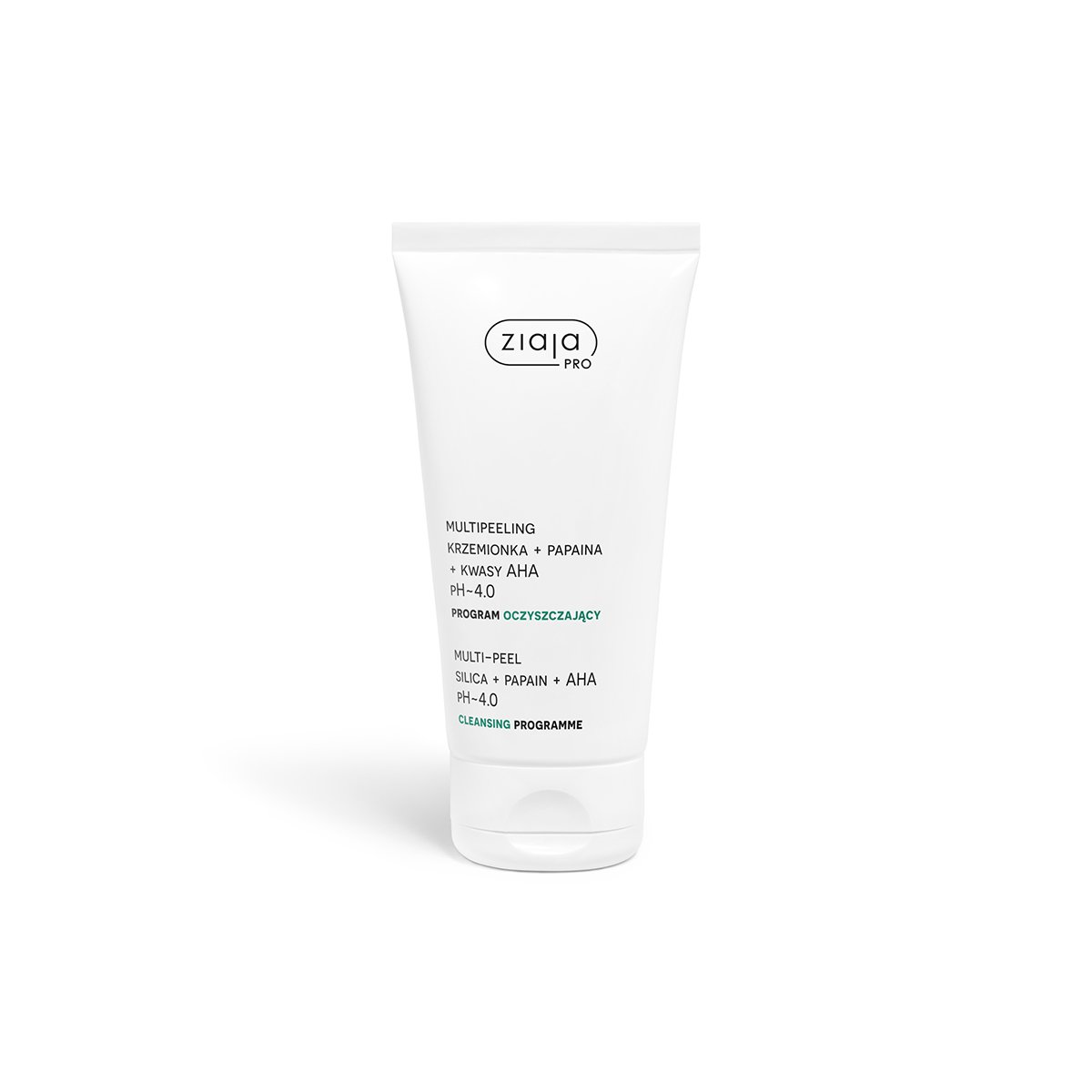 multipeeling krzemionka+papaina+kwasy aha ph 4.0 Ziaja
