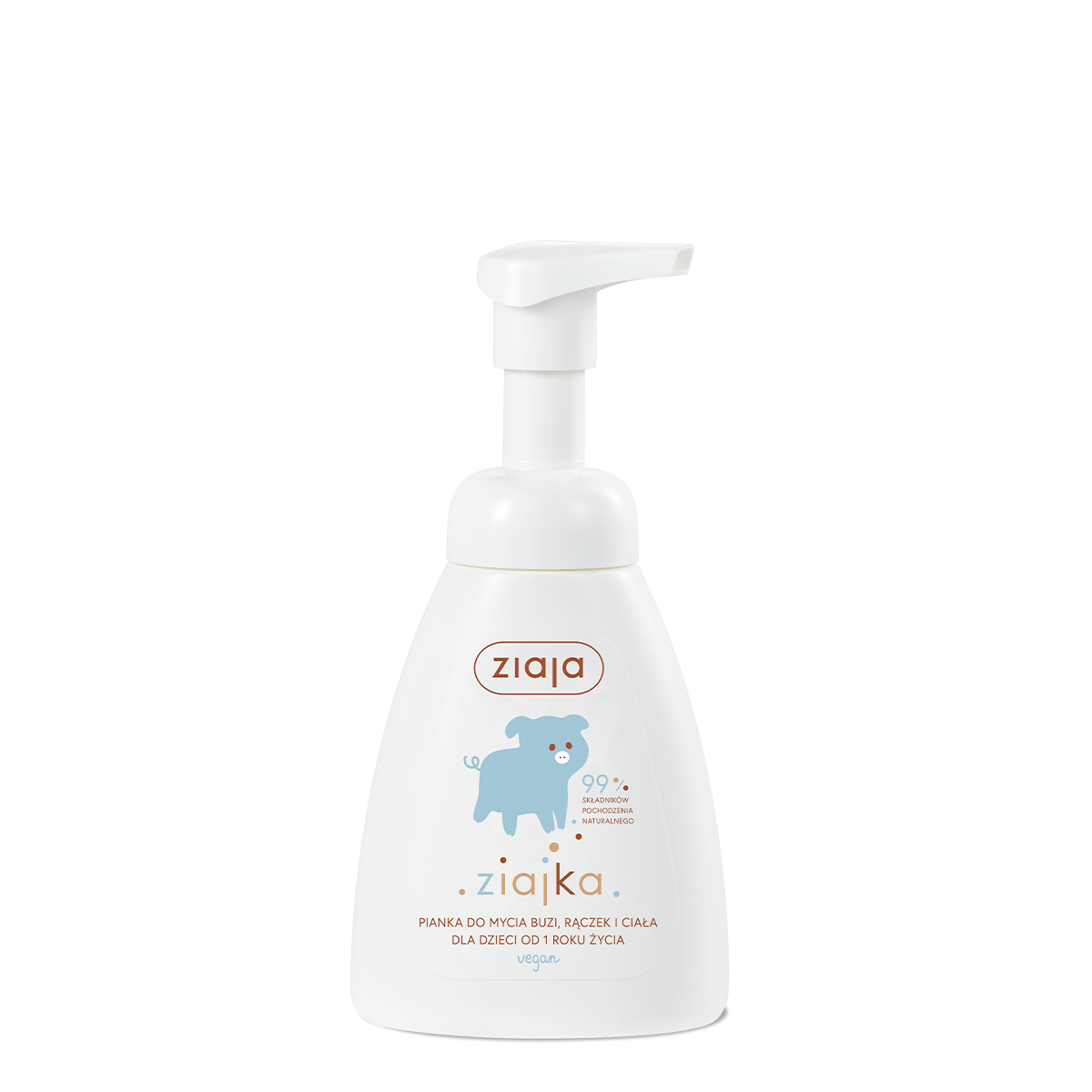 pianka do mycia buzi, rączek i ciała Ziaja
