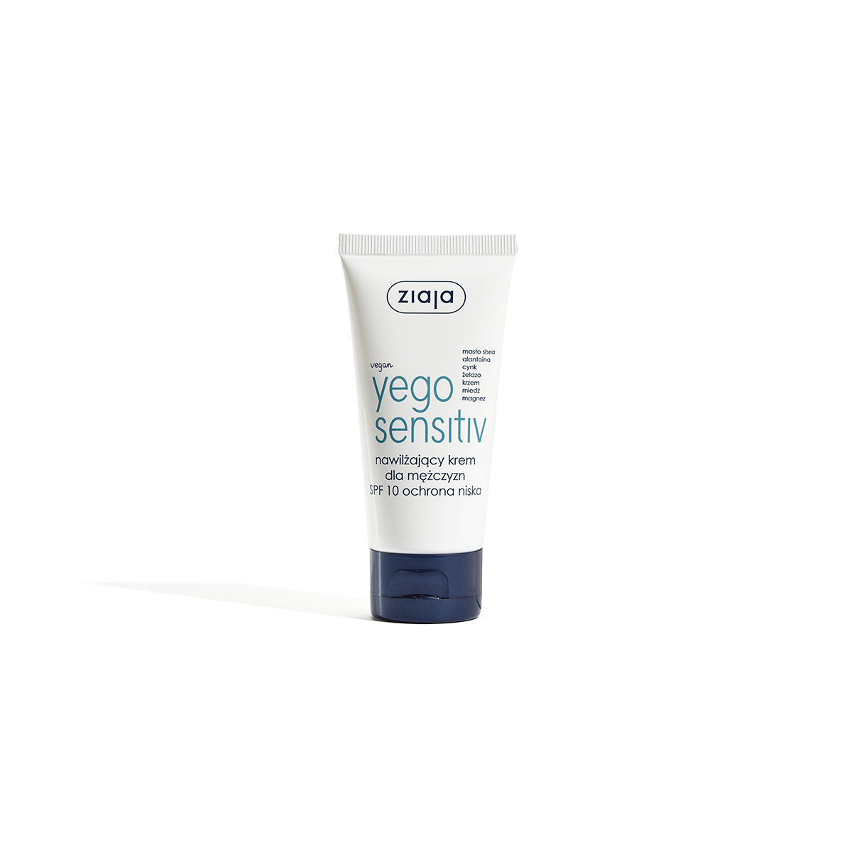 nawilżający krem dla mężczyzn SPF 10 ochrona niska Ziaja