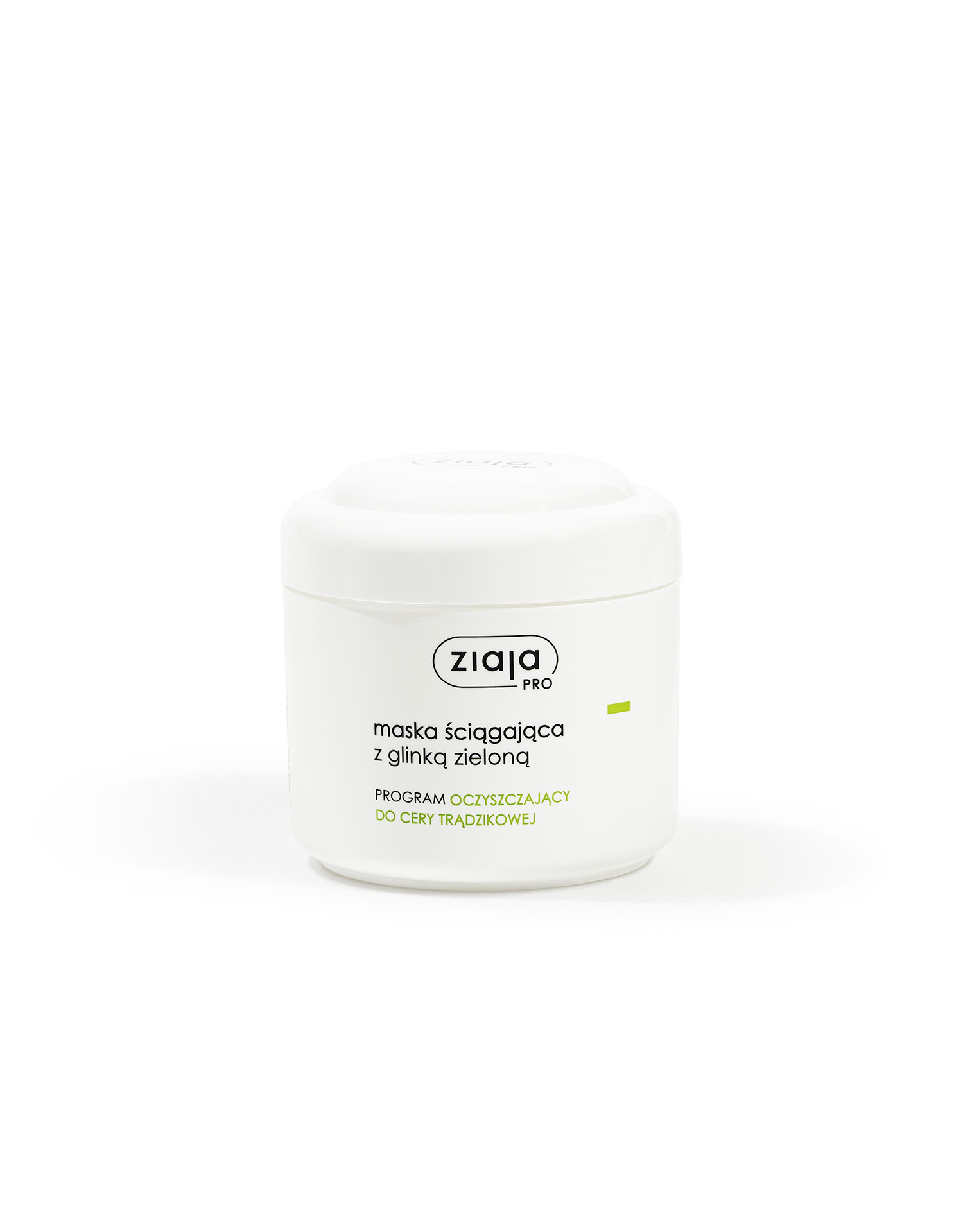 maska ściągająca z glinką zieloną Ziaja