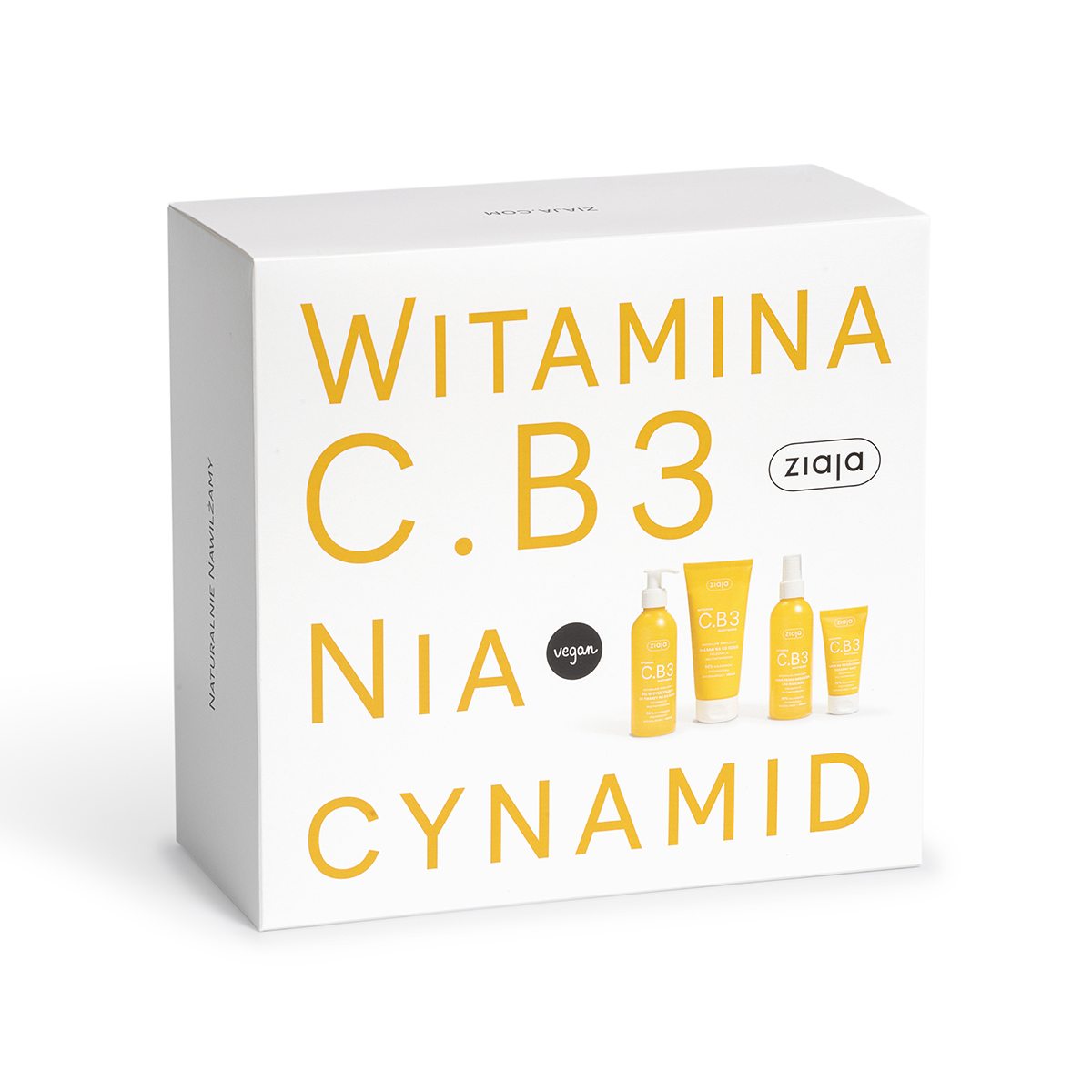 zestaw okolicznościowy witamina C.B3 niacynamid Ziaja
