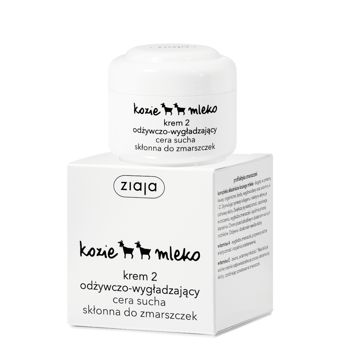 krem 2 odżywczo-wygładzający Ziaja