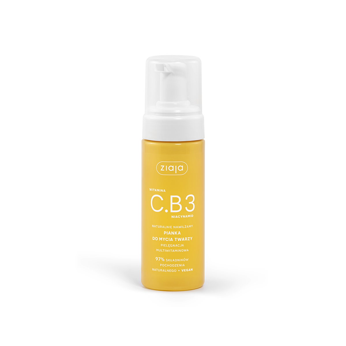 pianka do mycia twarzy Ziaja