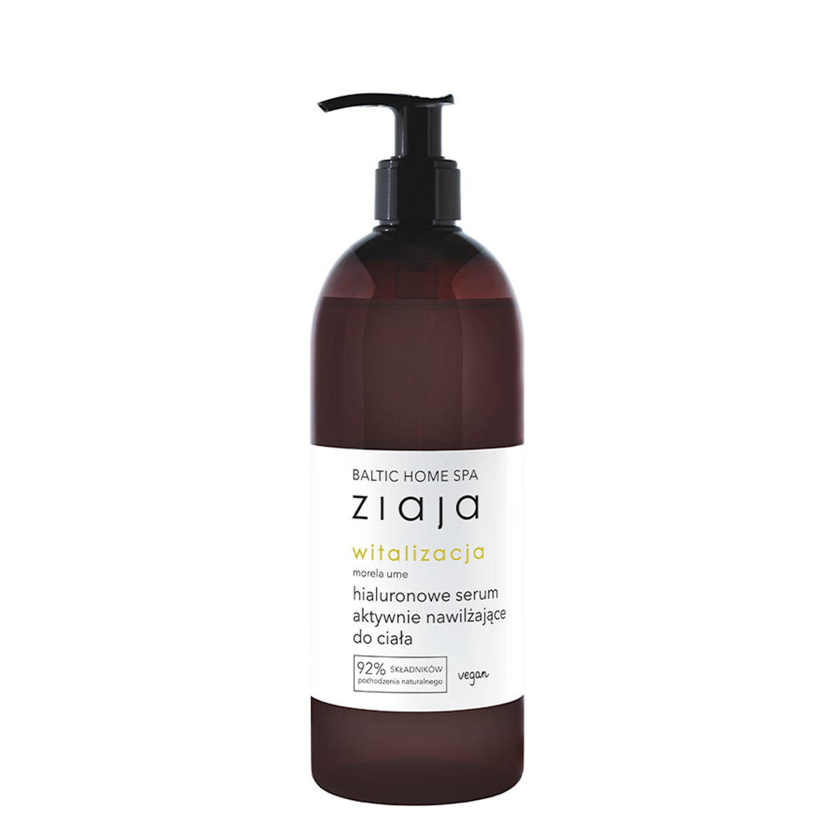 hialuronowe serum aktywnie nawilżające do ciała Ziaja