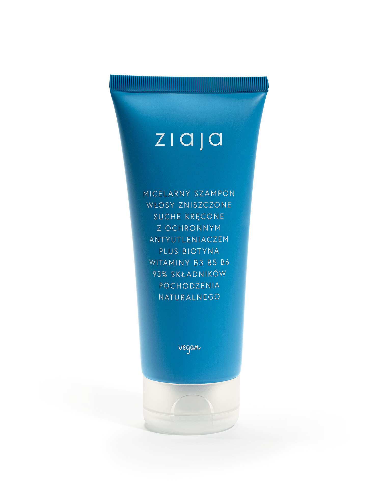 micelarny szampon włosy zniszczone suche kręcone Ziaja