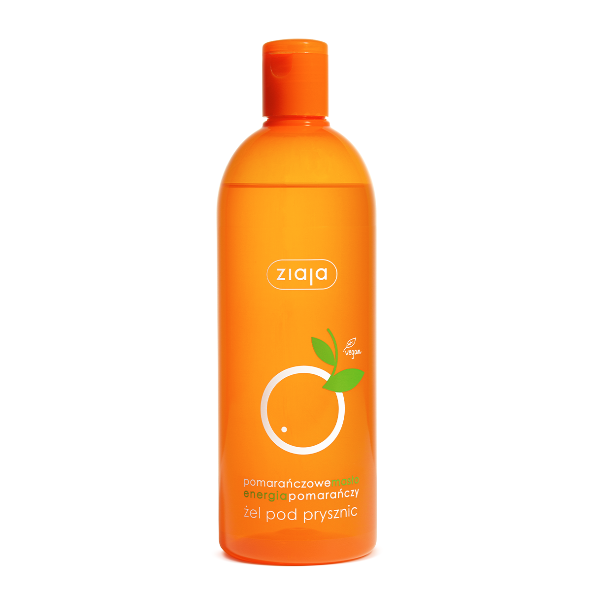 pomarańczowy żel pod prysznic Ziaja